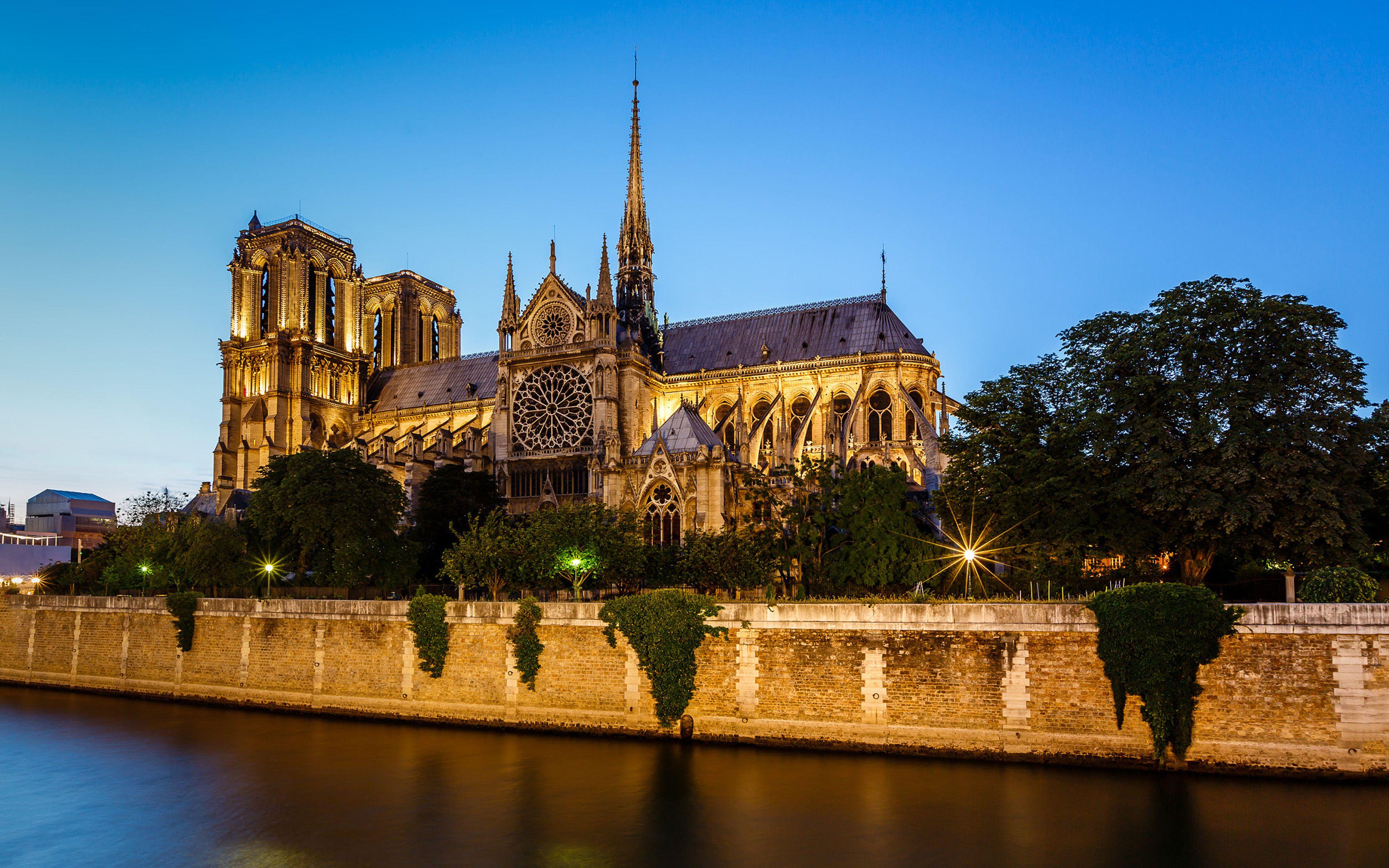 Notre Dame Cathedral Wallpapers - Top Free Notre Dame Cathedral ...