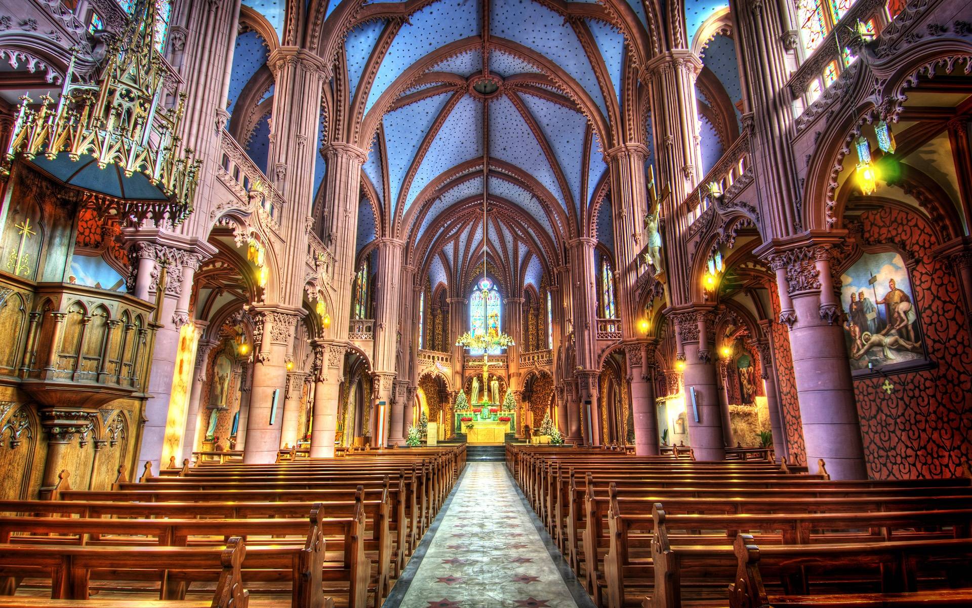 1920x1200 Notre Dame. Pas de Paris! 1920x1200 Wallpaper