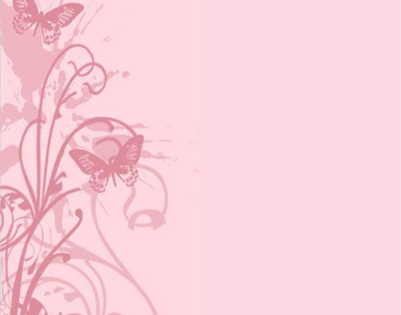 1280x1007 Pink Butterfly Background