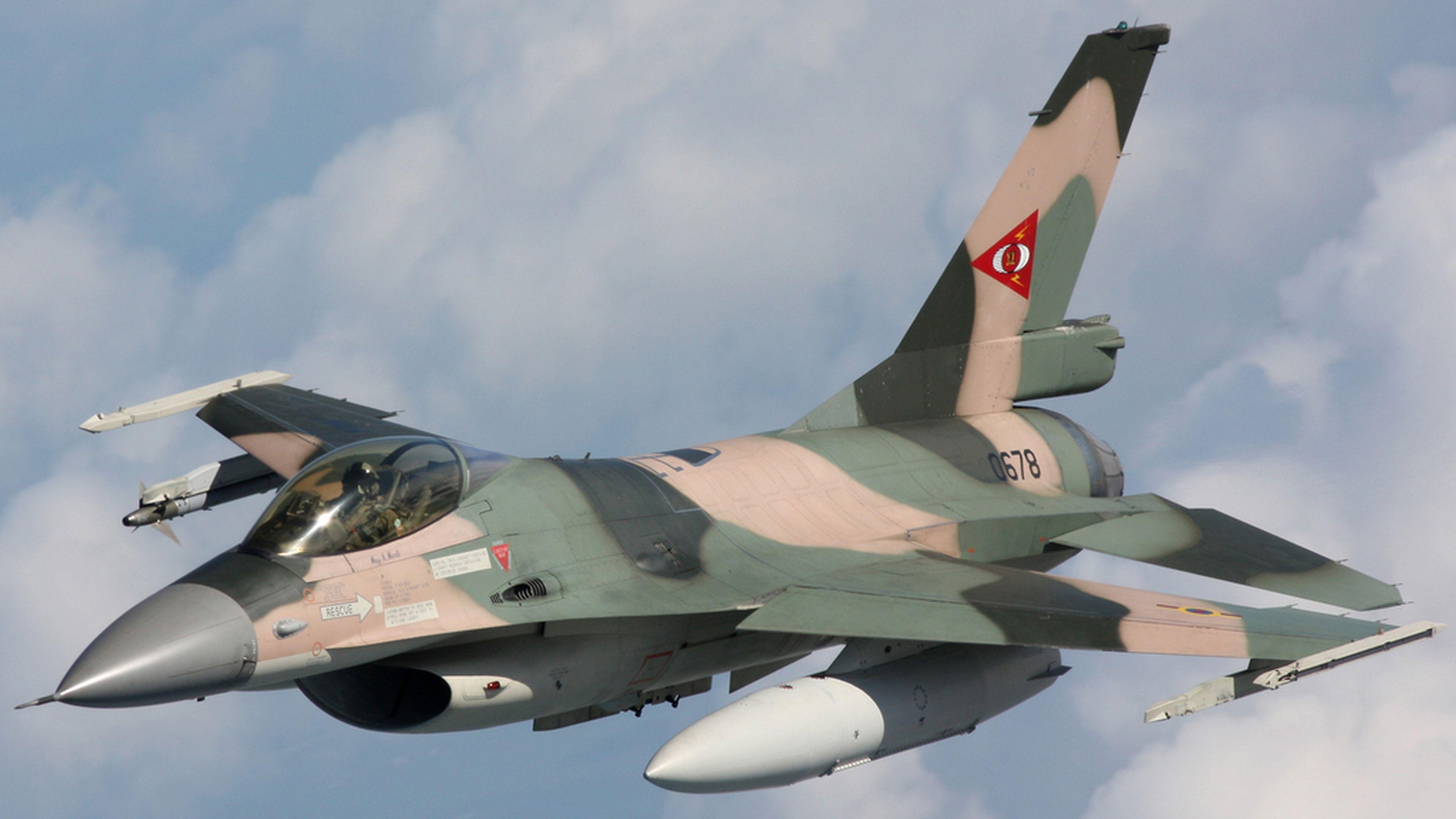 3840x2160 4K Jet Fighter Wallpaper