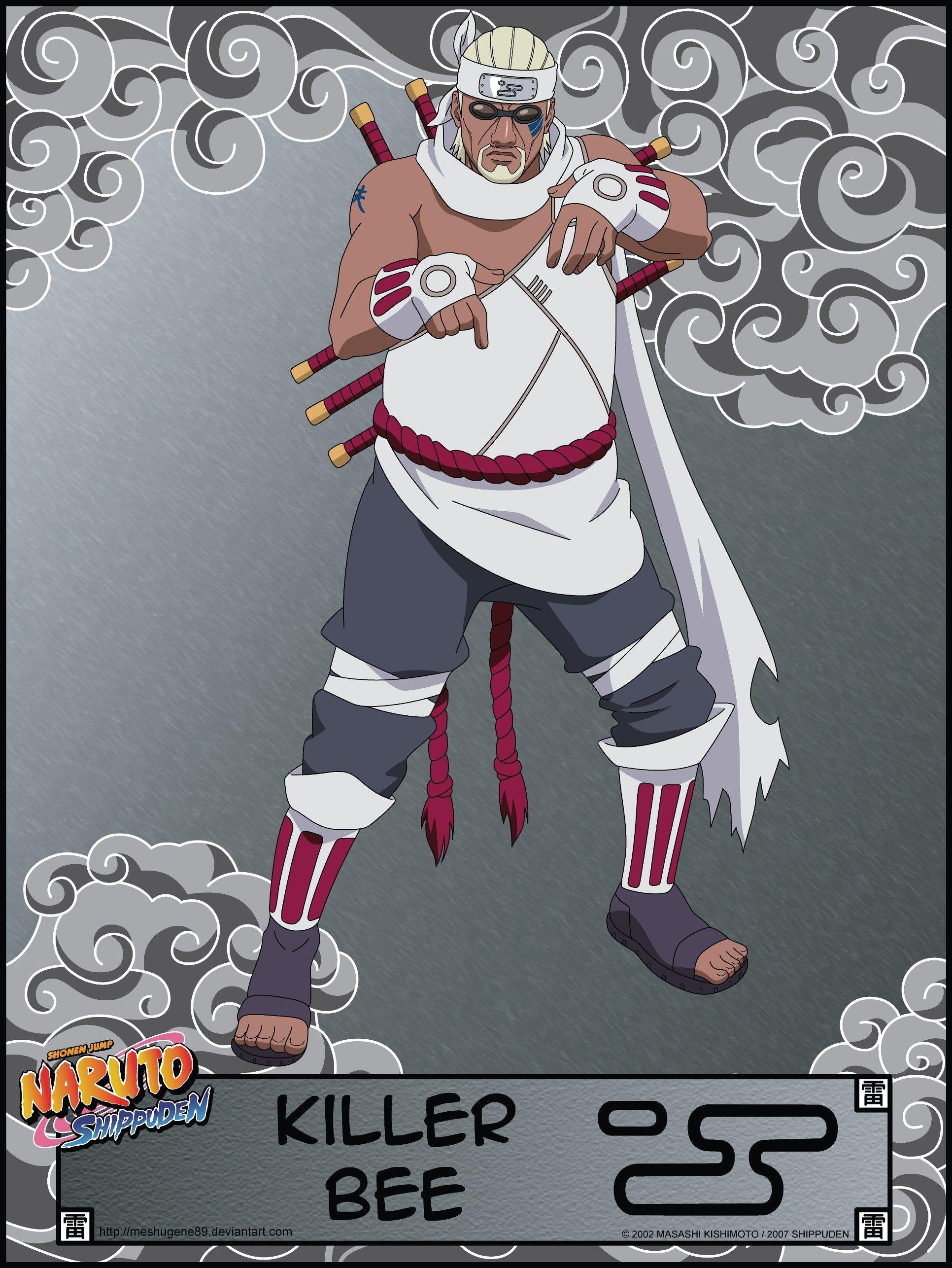 1932x2572 Naruto shippuden jinchuuriki killer bee kumogakure Wallpaper free