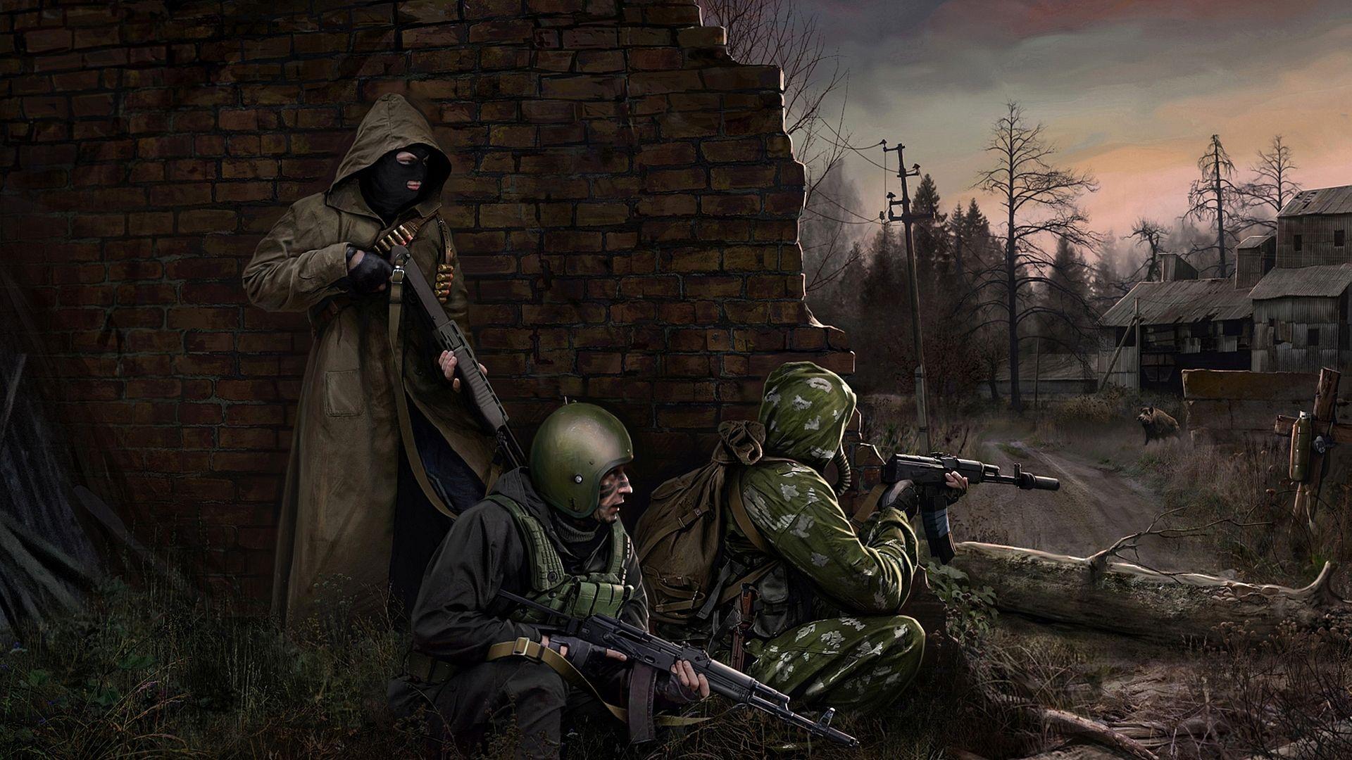 1920x1080 Stalker Wallpaper Beautiful Tarkov Stalker Post Apocalyptic Art F