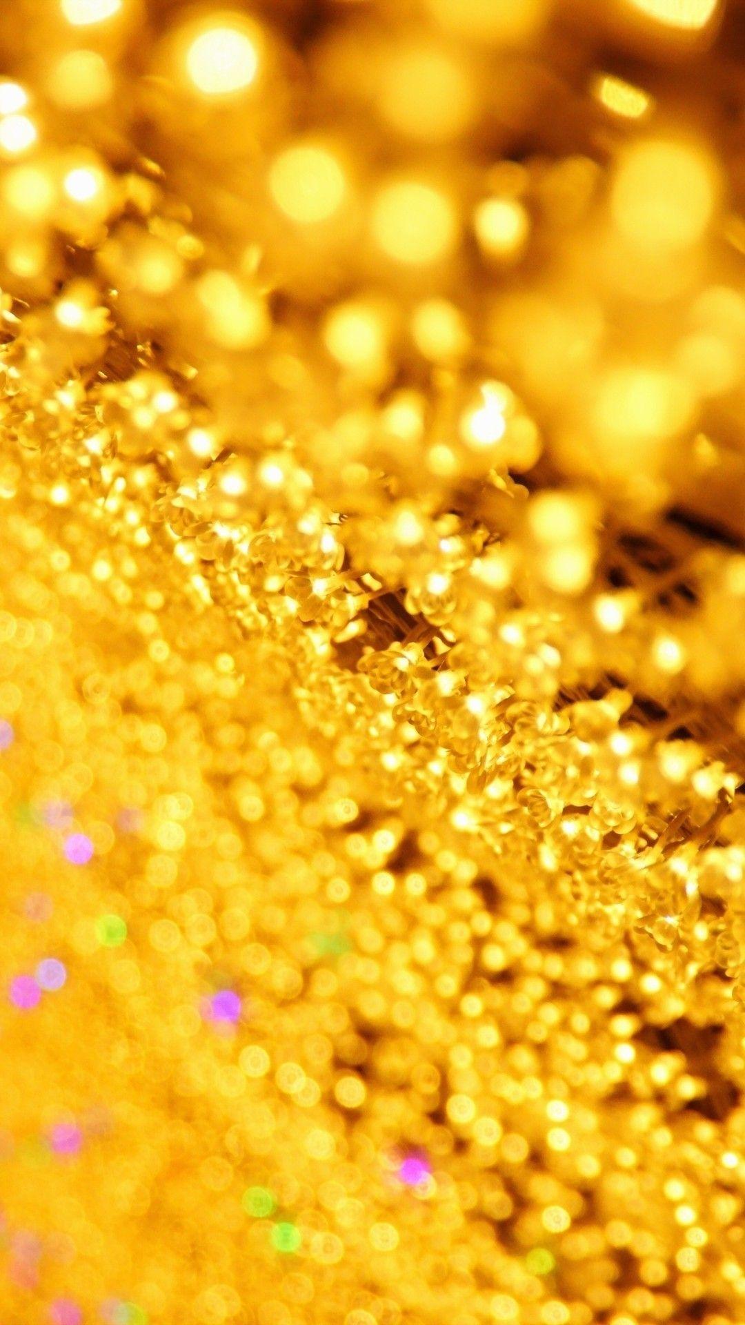 1080x1920 Gold Wallpaper