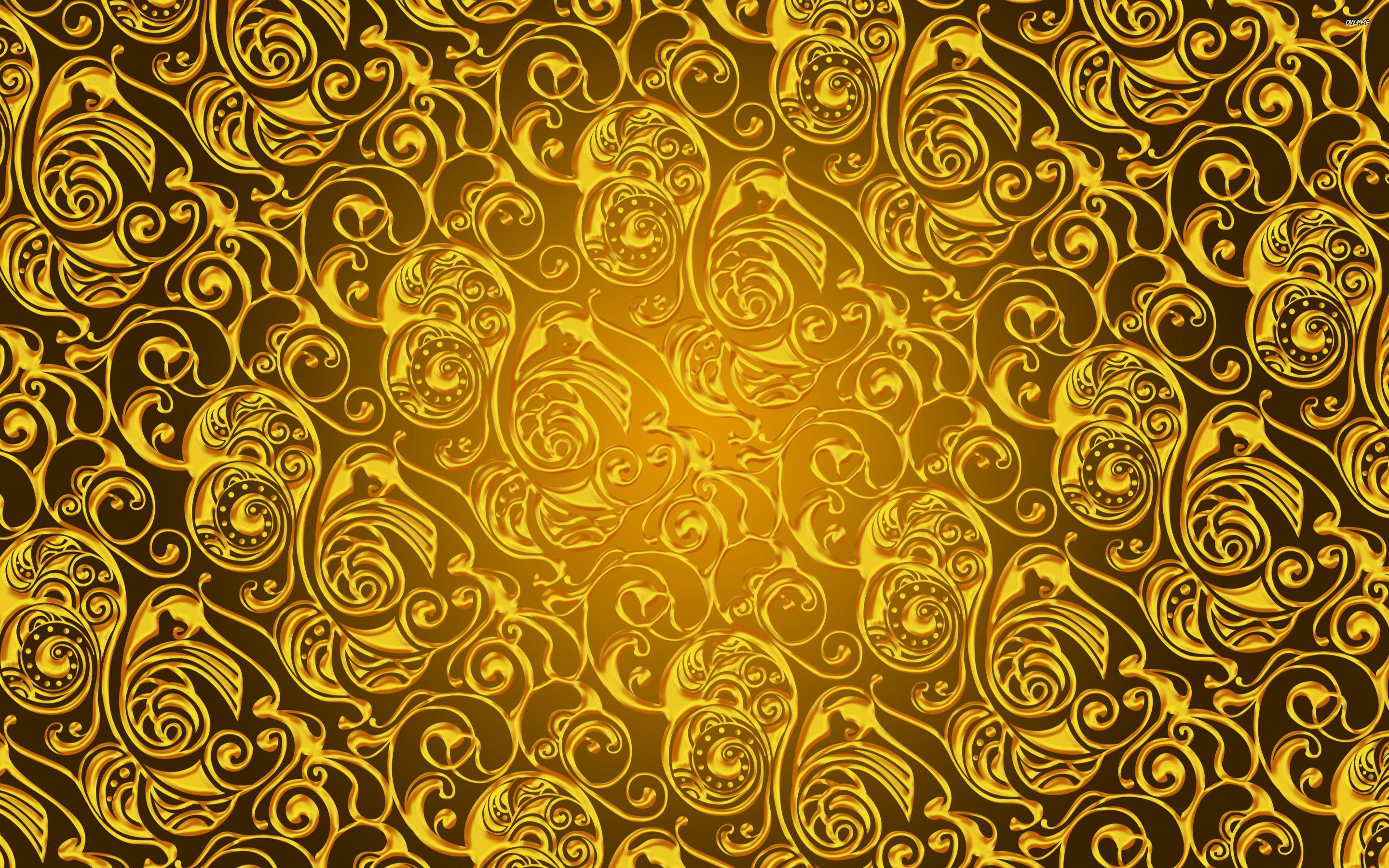 2880x1800 Fantastic HD Gold Wallpaper