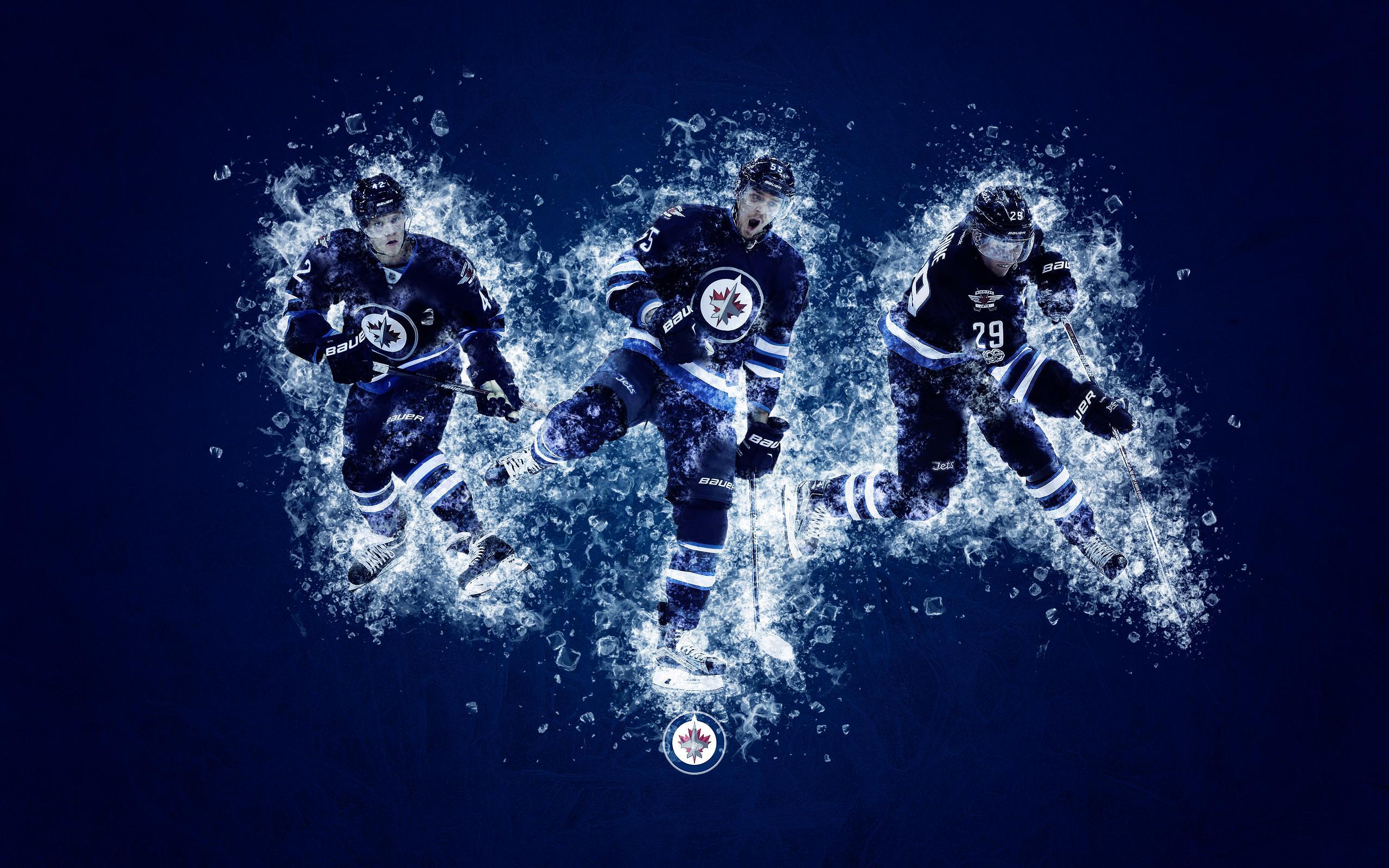 2560x1600 I made a Jets wallpaper