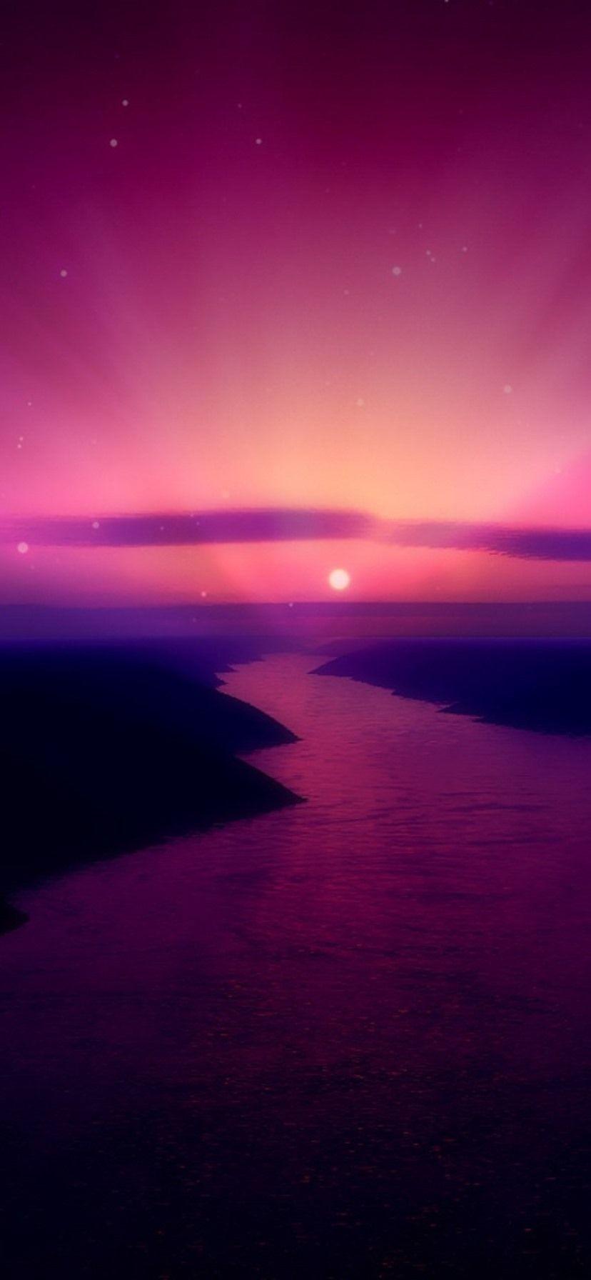 Purple Sky iPhone Wallpapers Top Free Purple Sky iPhone Backgrounds