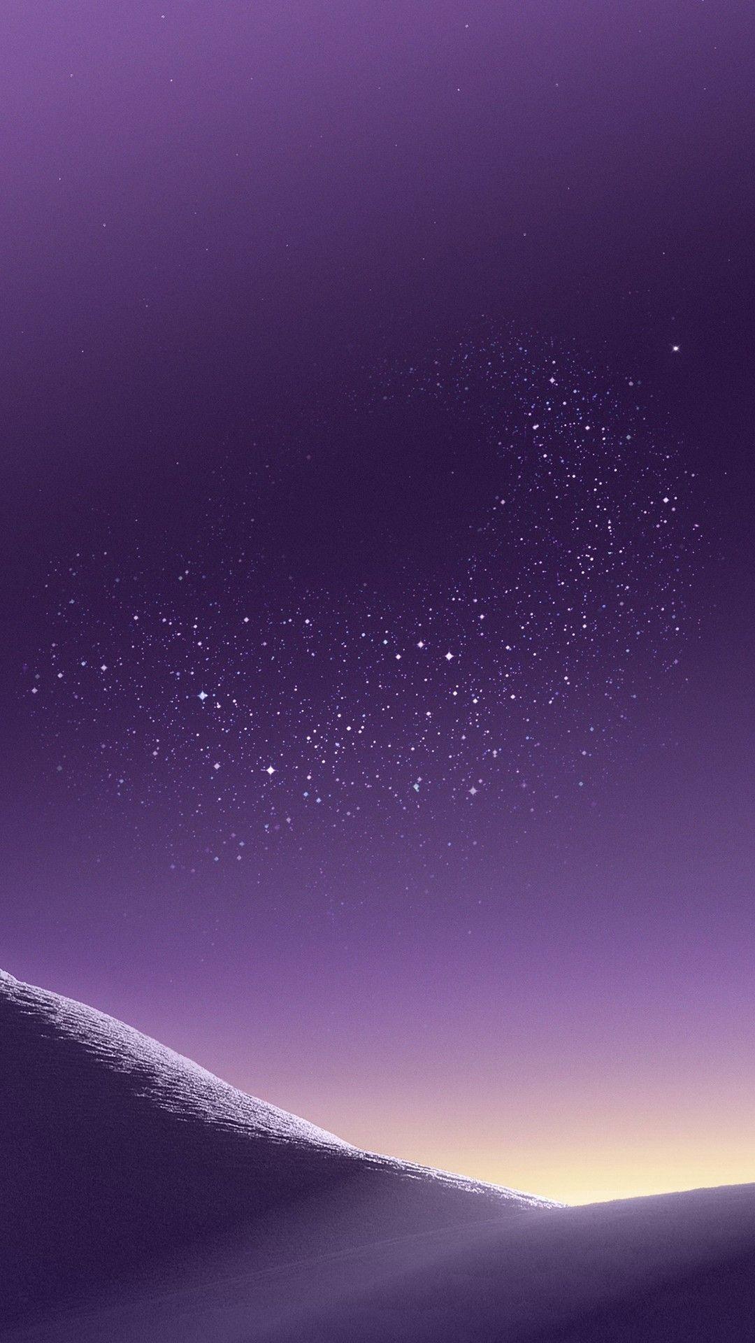 1080x1920 Purple Star Wallpaper