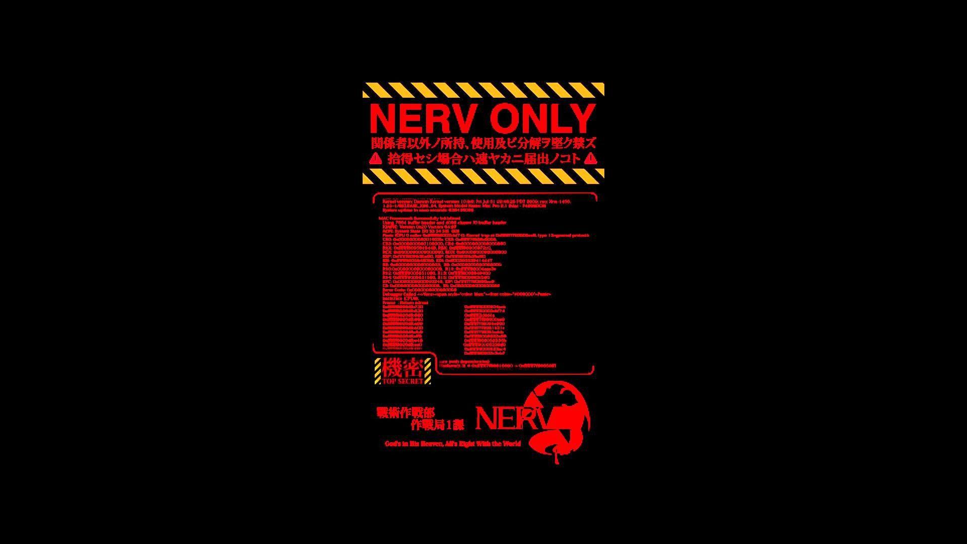 neon genesis evangelion nerv wallpaper