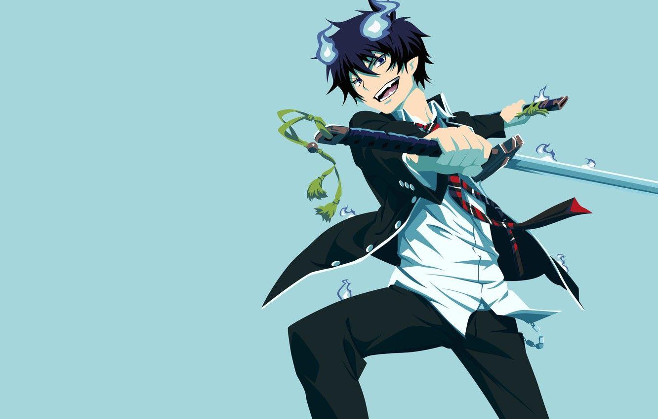 1332x850 Photo Wallpaper Guy, Rin, Ao No Exorcist, Rin Okumura