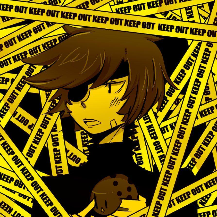 894x894 Caution tape wallpaper