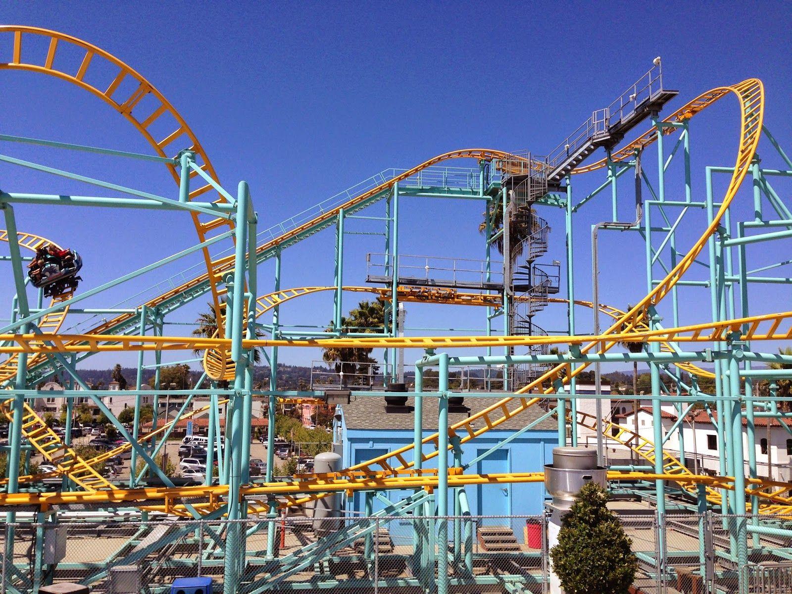 1600x1200 Theme Park Overload: Santa Cruz Beach Boardwalk August 2014 Photo