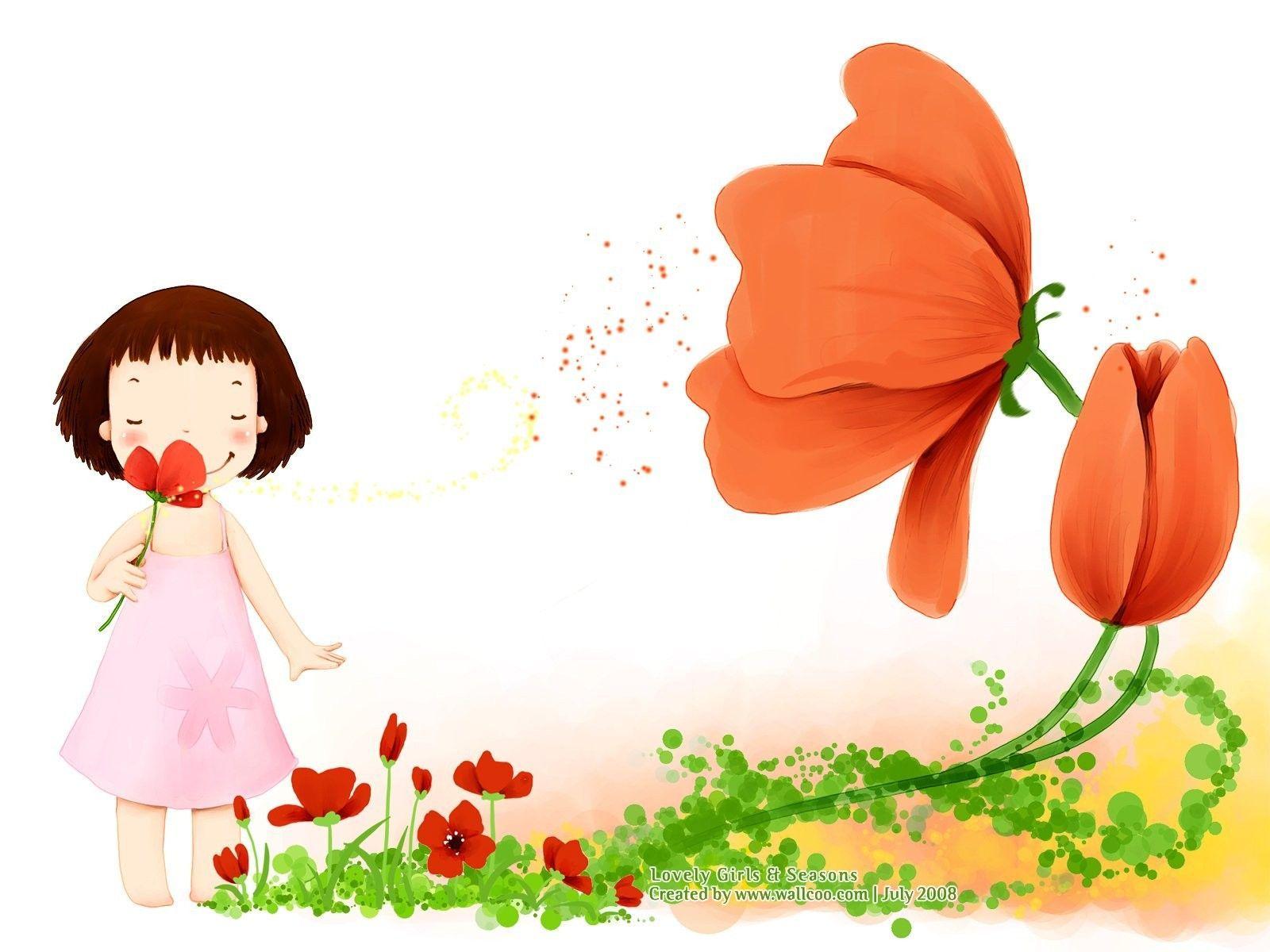 1600x1200 Cute Cartoon Background