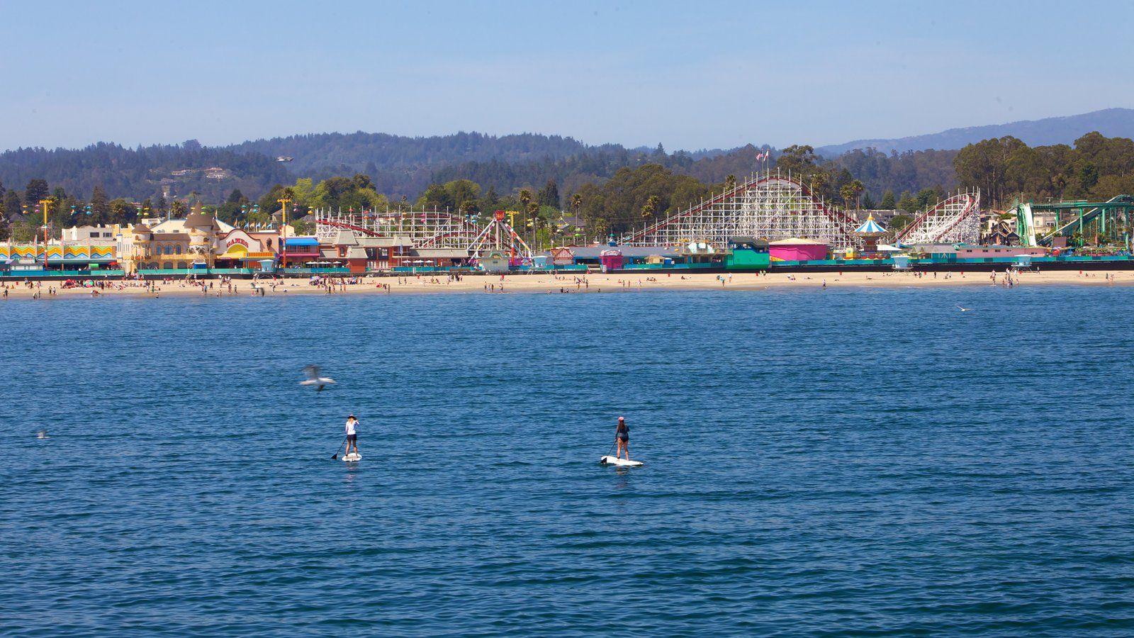 Santa cruz weather boardwalk