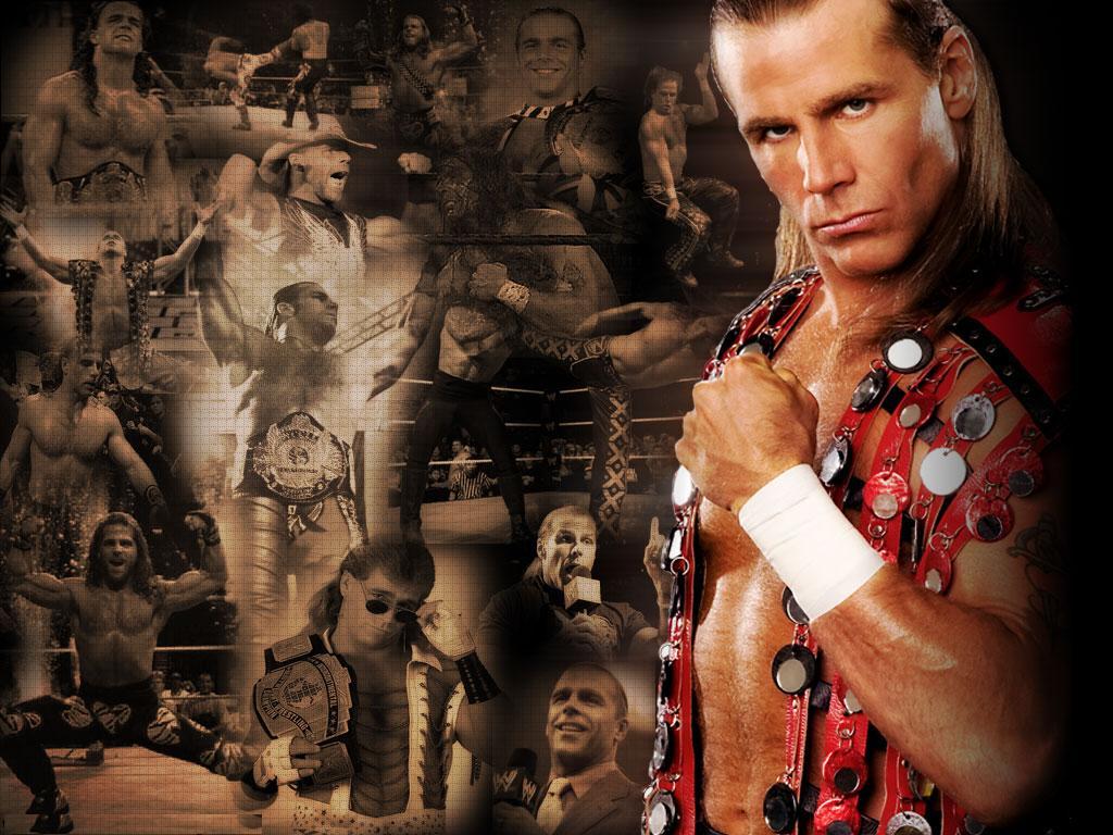 1024x768 Wallpaper of Shawn Michaels