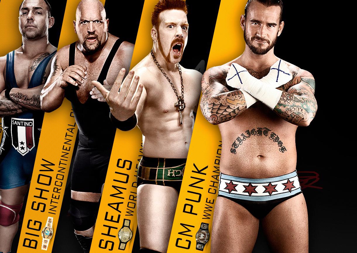 1220x863 Sheamus Big Show and CM Punk. HD Wallpaper Download