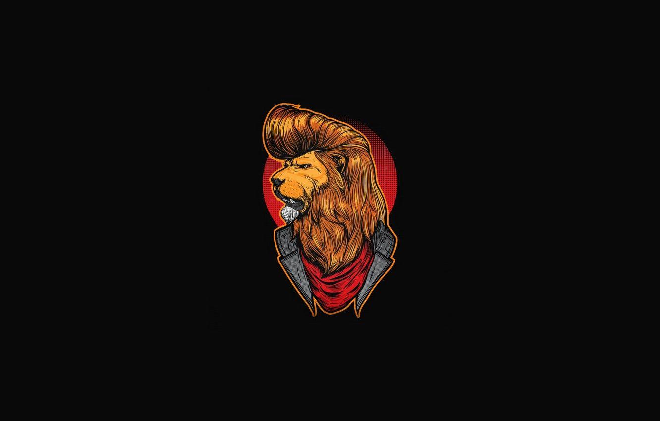 1332x850 Wallpaper Minimalism, Style, Leo, Background, Predator, Hairstyle