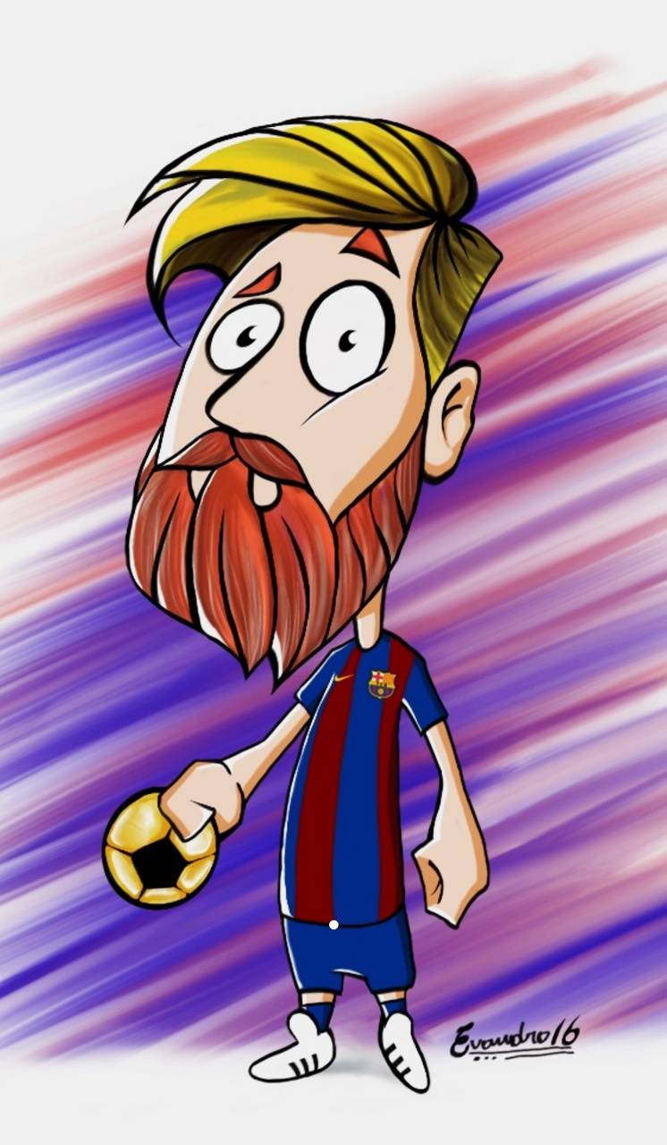 Messi Cartoon Wallpapers Top Free Messi Cartoon Backgrounds Wallpaperaccess