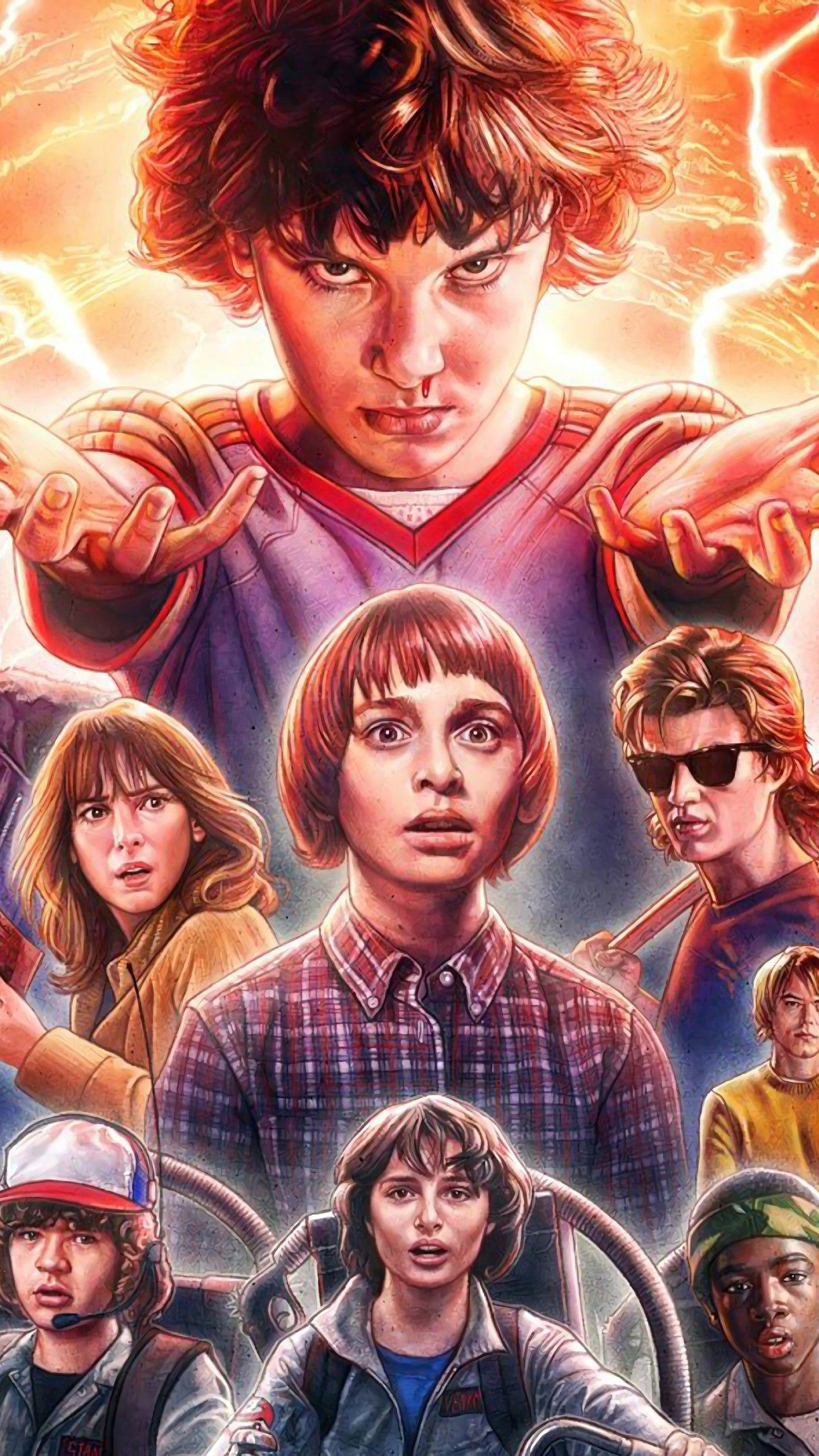 1440x2560 Stranger Things Wallpaper iPhone, HD Wallpaper & background