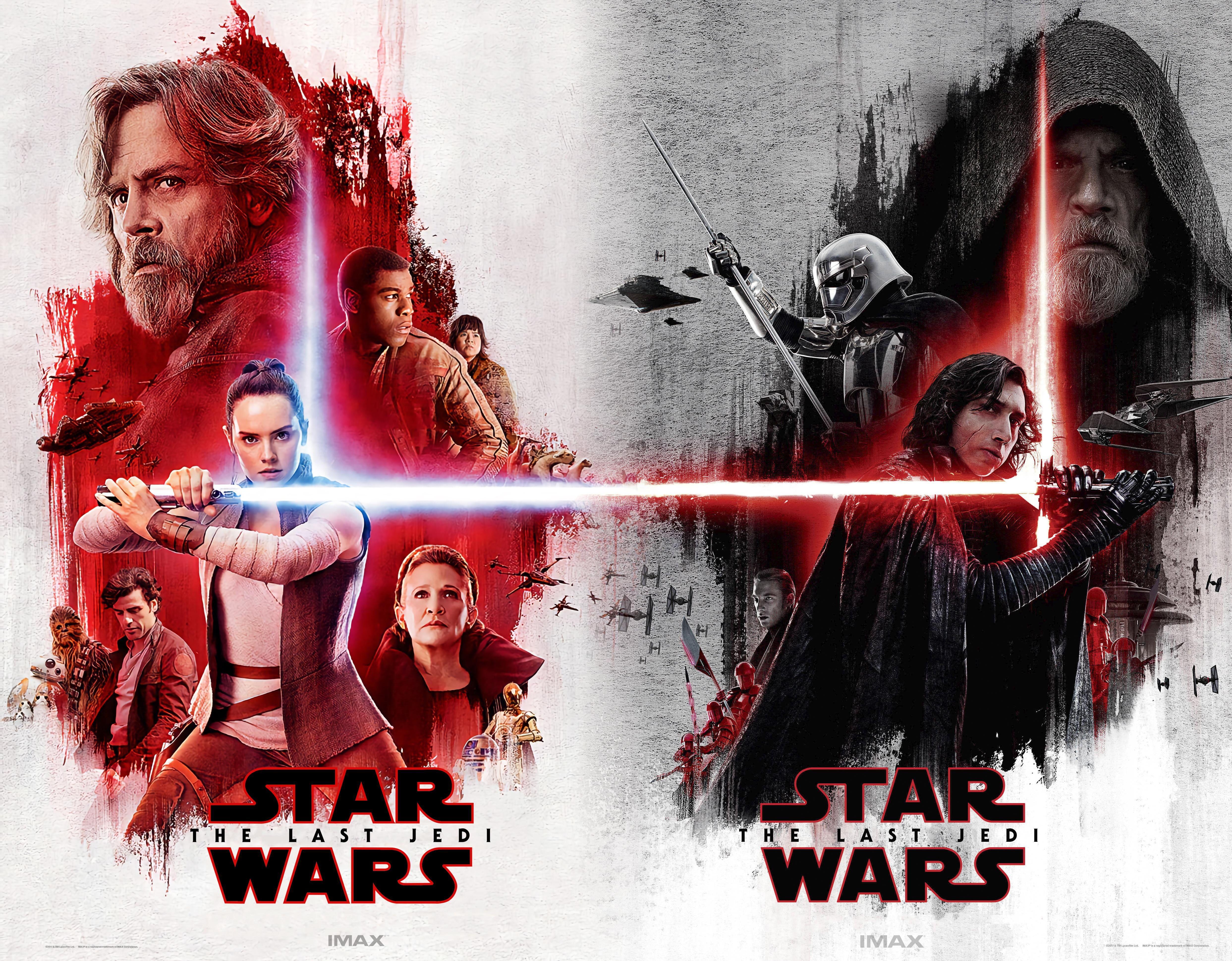 4972x3877 Star Wars graphic cover, Star Wars: The Last Jedi, Luke Skywalker, lightsaber HD wallpaper