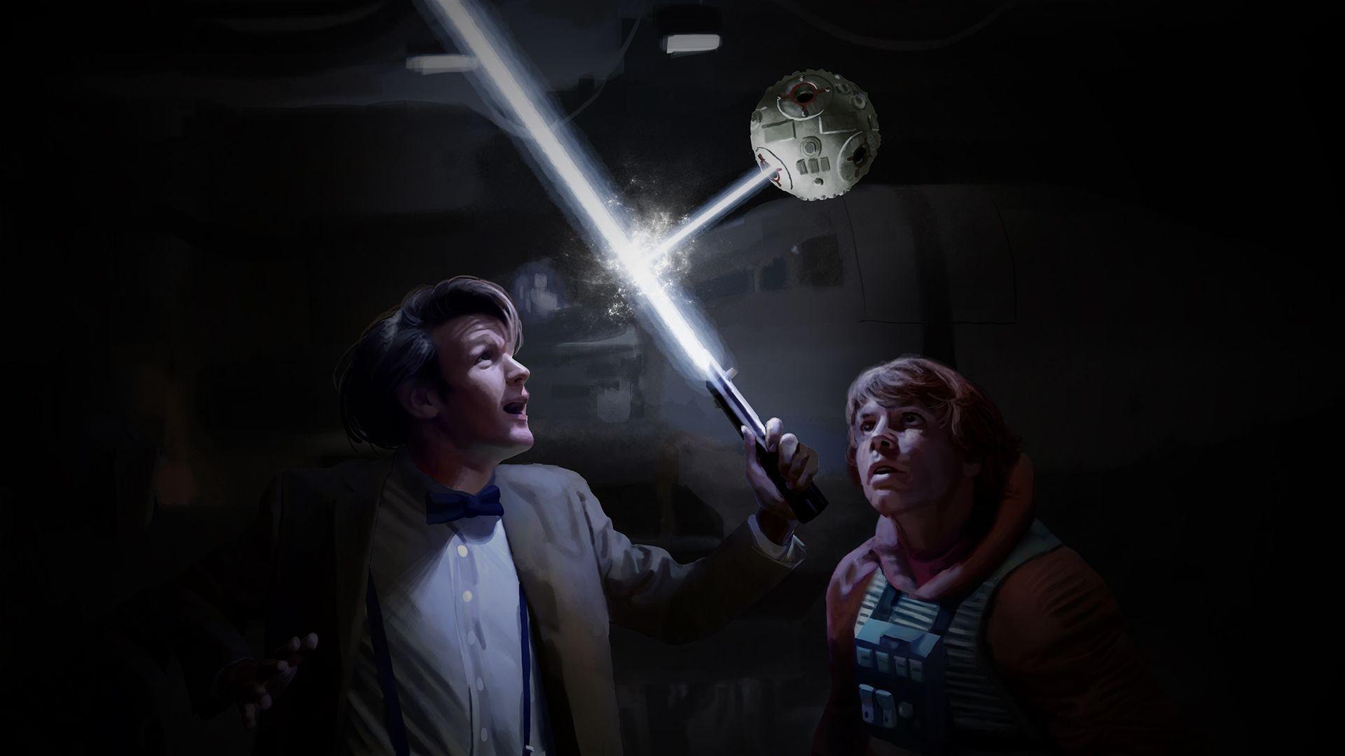 1920x1080 Download 1920x1080 HD Wallpaper doctor who star wars luke