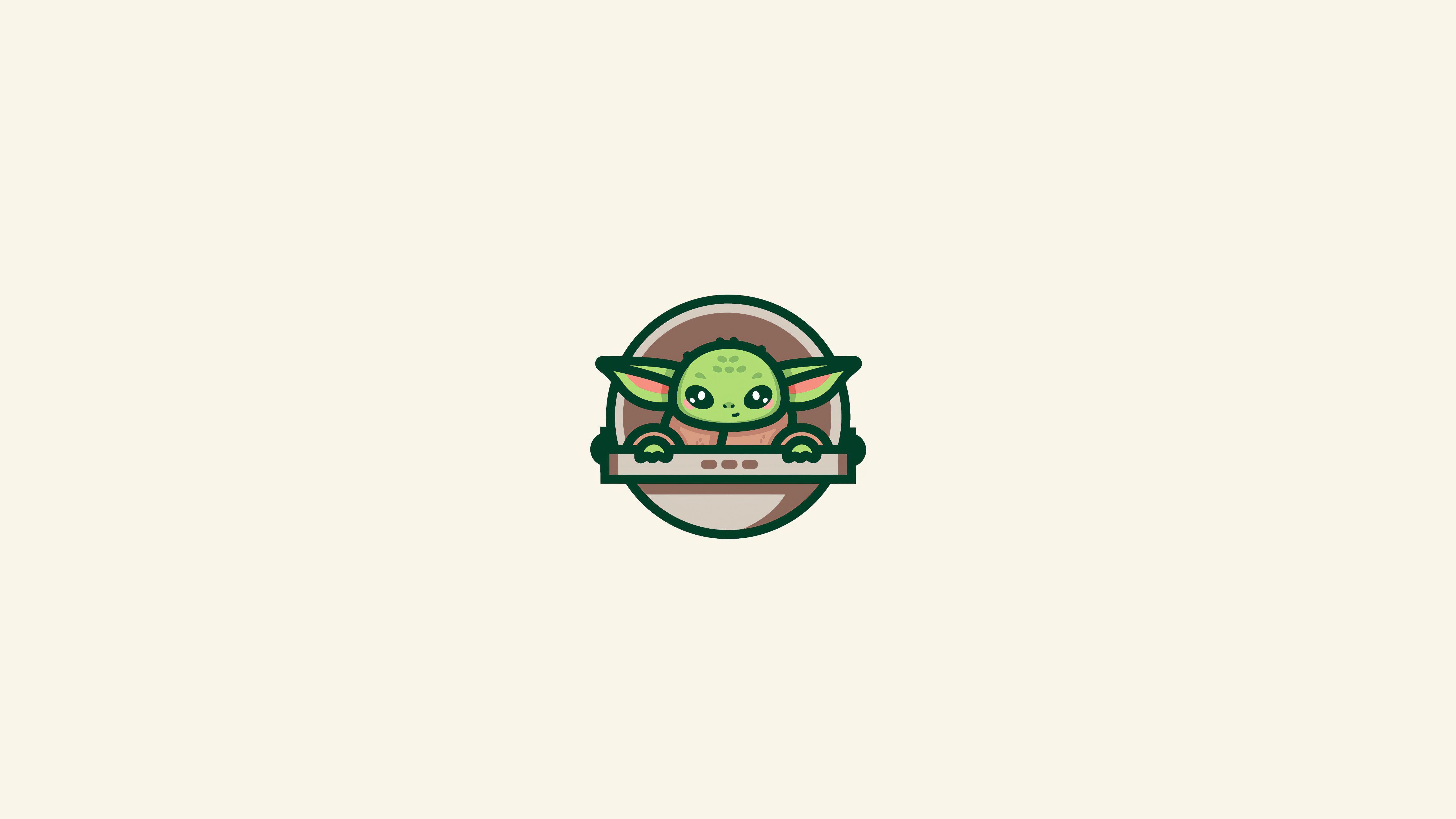 Baby Yoda Minimalist Wallpapers Top Free Baby Yoda Minimalist Backgrounds Wallpaperaccess