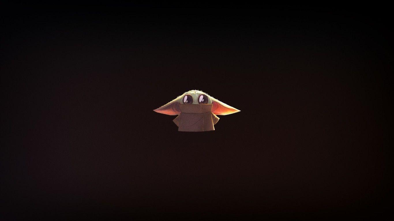 1366x768 Baby Yoda Star Wars Minimal 1366x768 Resolution HD 4k Wallpaper, Image, Background, Photo and Picture