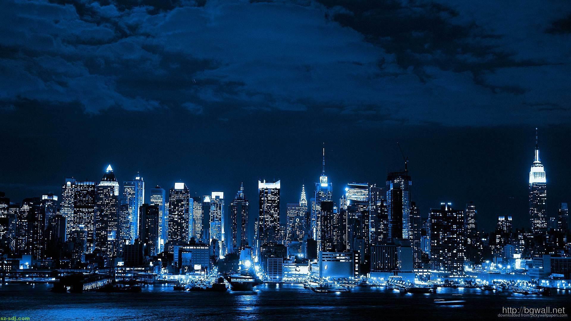 Night City Hd HD wallpaper