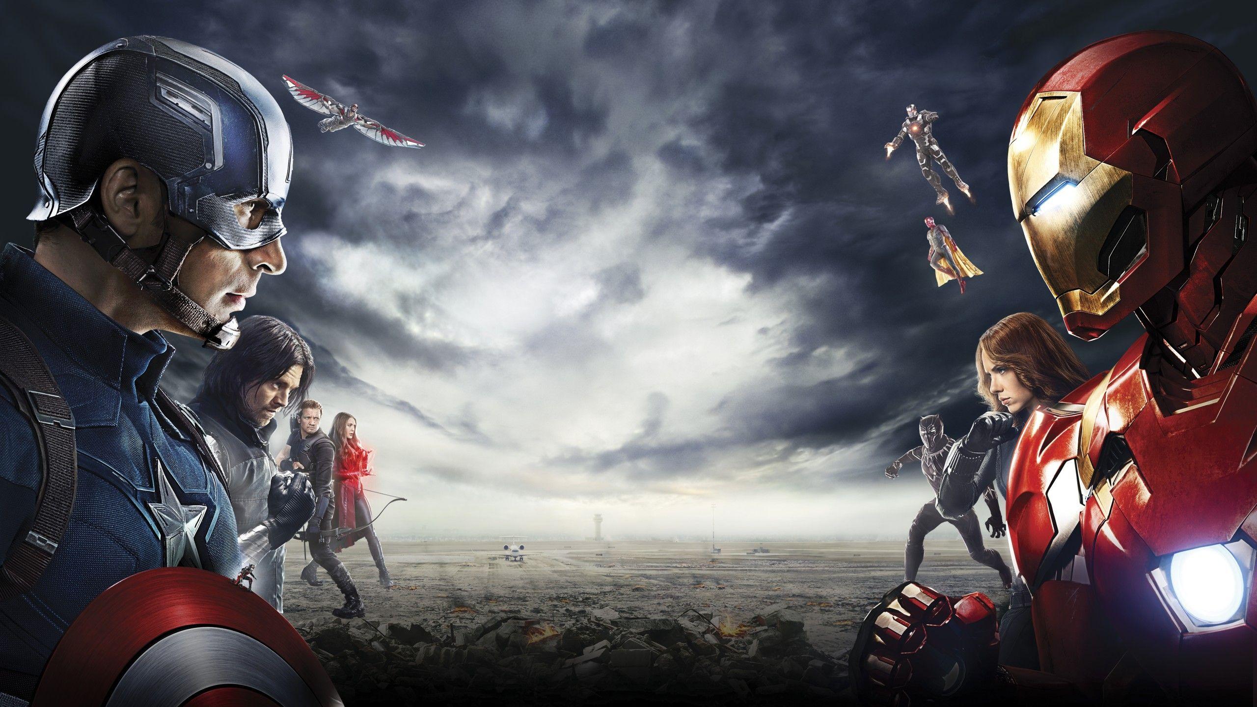 2560x1440 Captain America Civil War Heroes 5k 1440P Resolution HD 4k Wallpaper, Image, Background, Photo and Picture