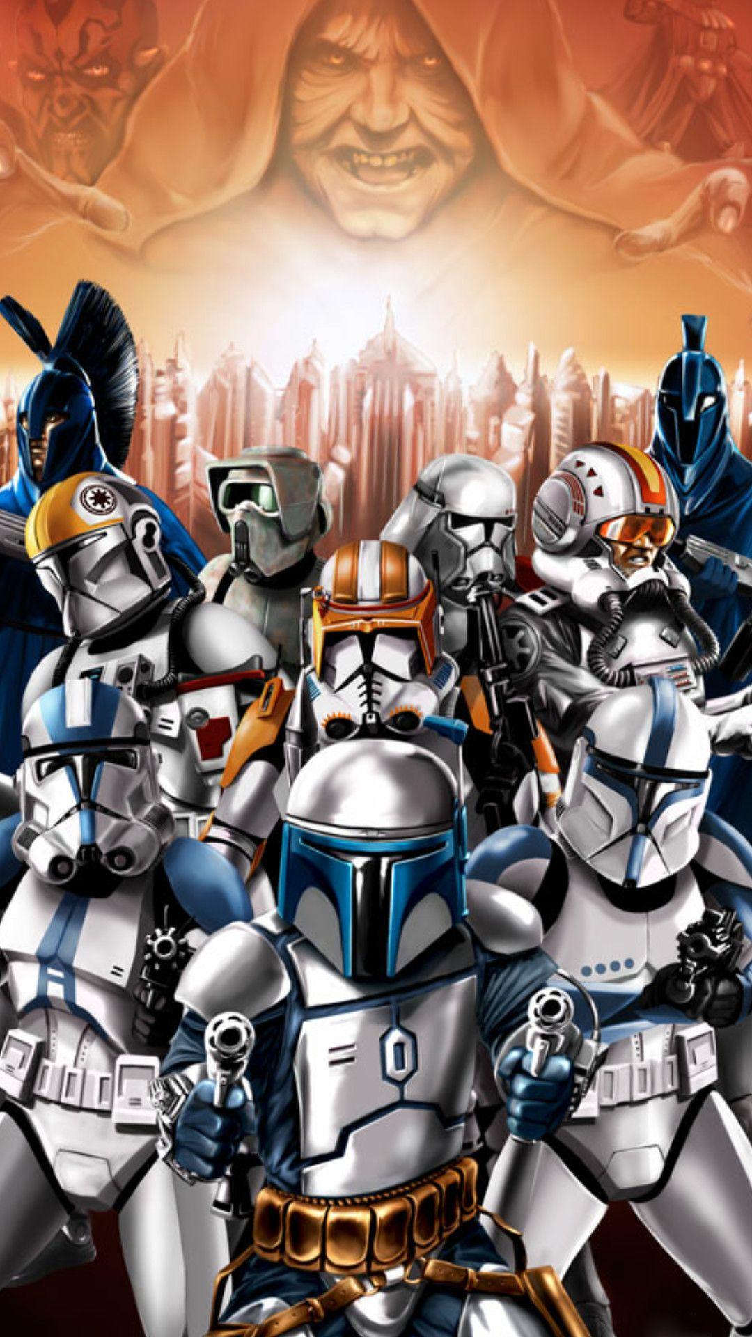 Star Wars Cartoon Wallpapers Top Free Star Wars Cartoon Backgrounds Wallpaperaccess