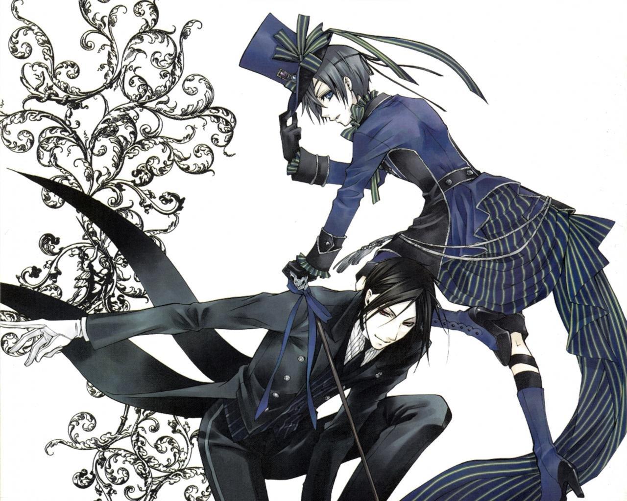 1280x1024 Black Butler wallpaper HD for desktop .