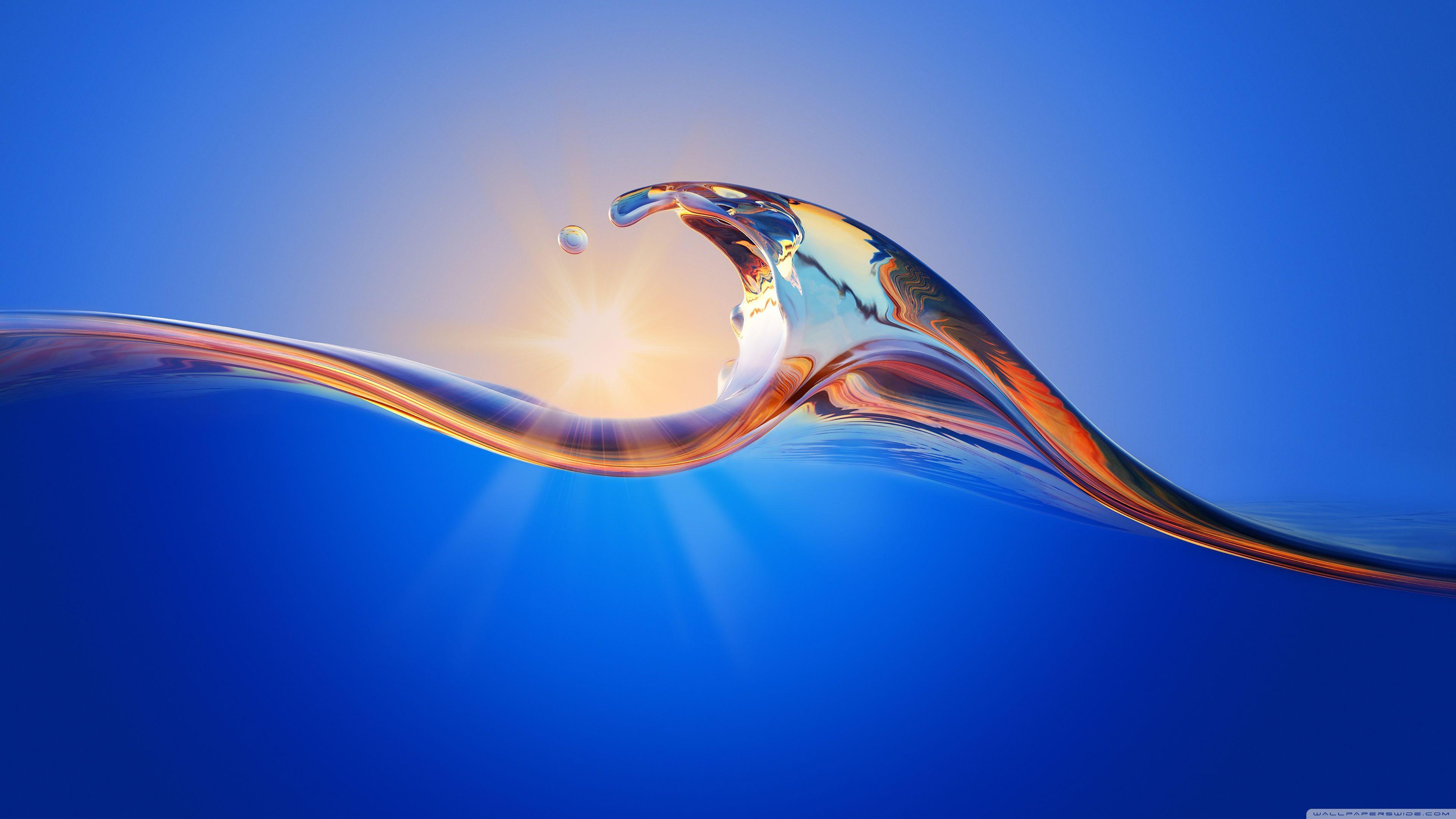 3840x2160 Aesthetic Water Wallpaper