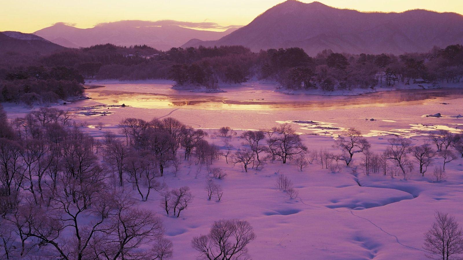 1600x900 Winter Snow Desktop Wallpaper HD Scenery Desktop