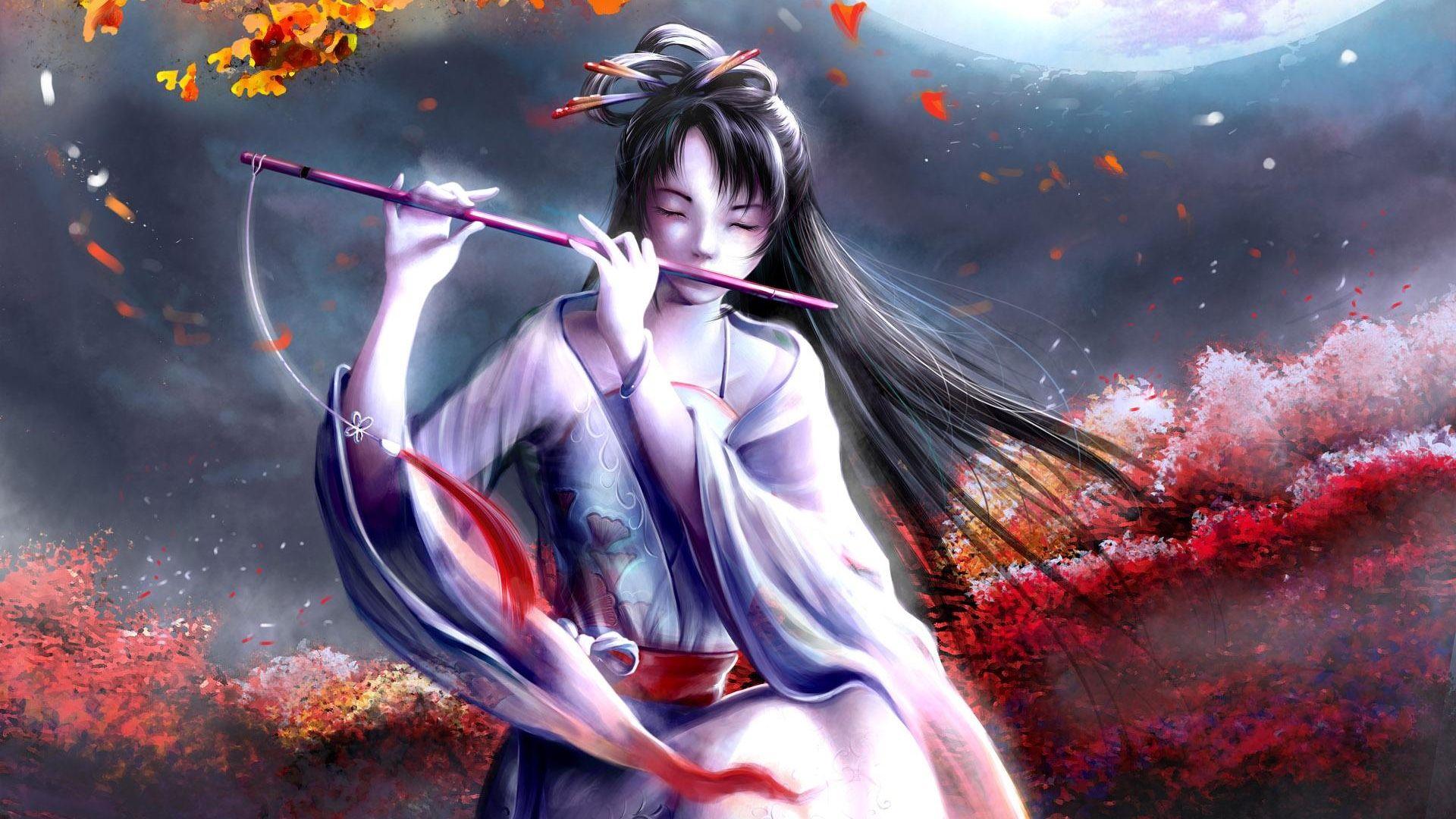 1920x1080 Free download Anime Night Silent Digital Art Manga Amazing