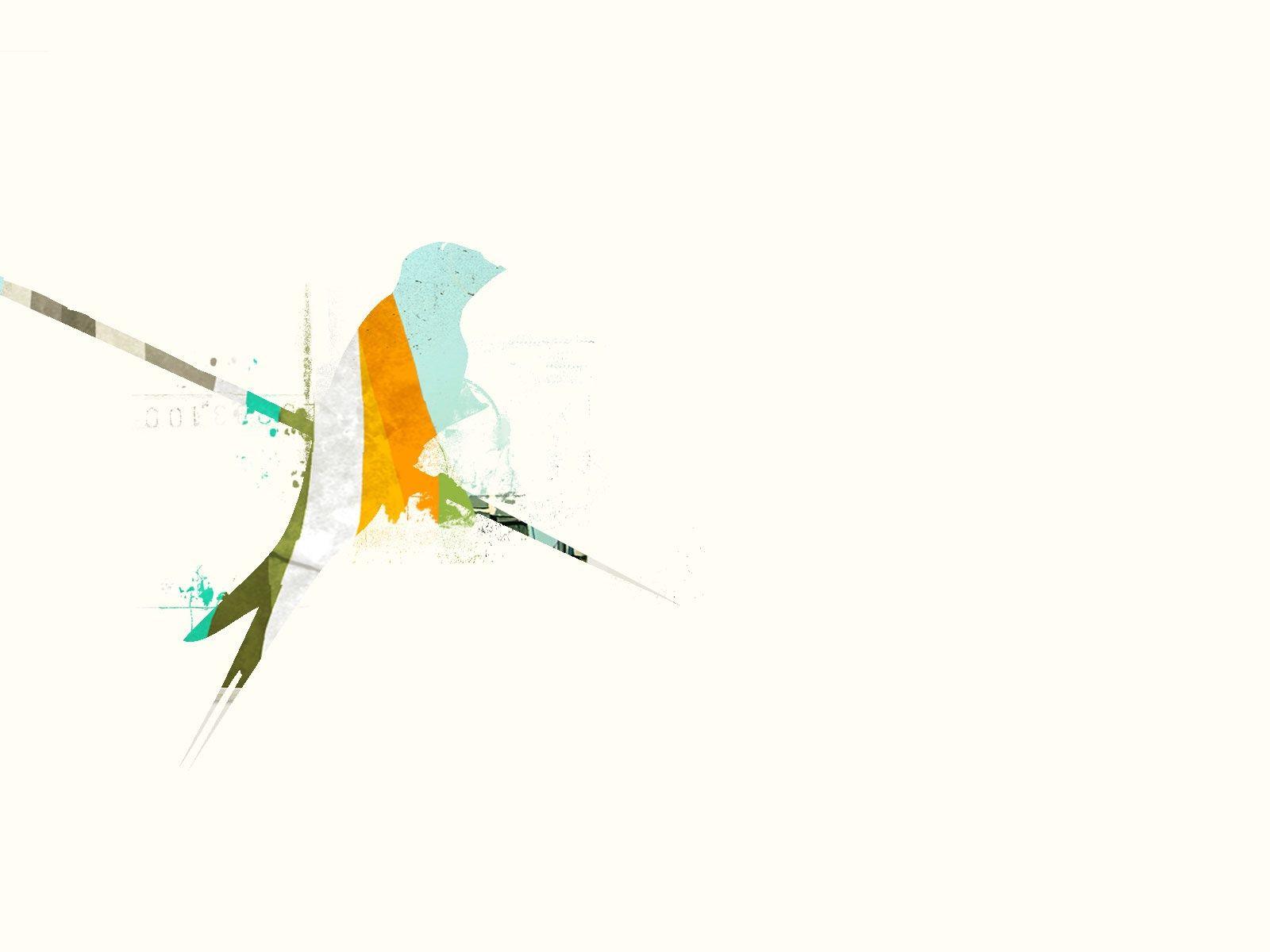 1600x1200 Aqua throwback bird wallpaper. Aqua throwback bird