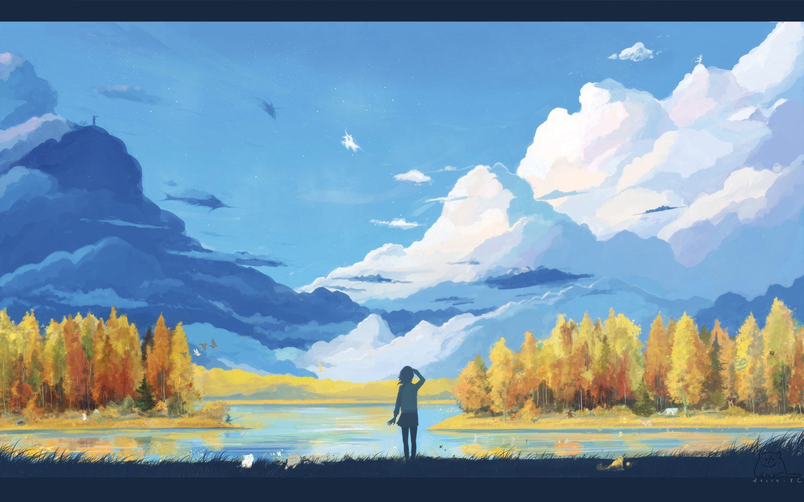 2560x1600 Anime Art Wallpaper