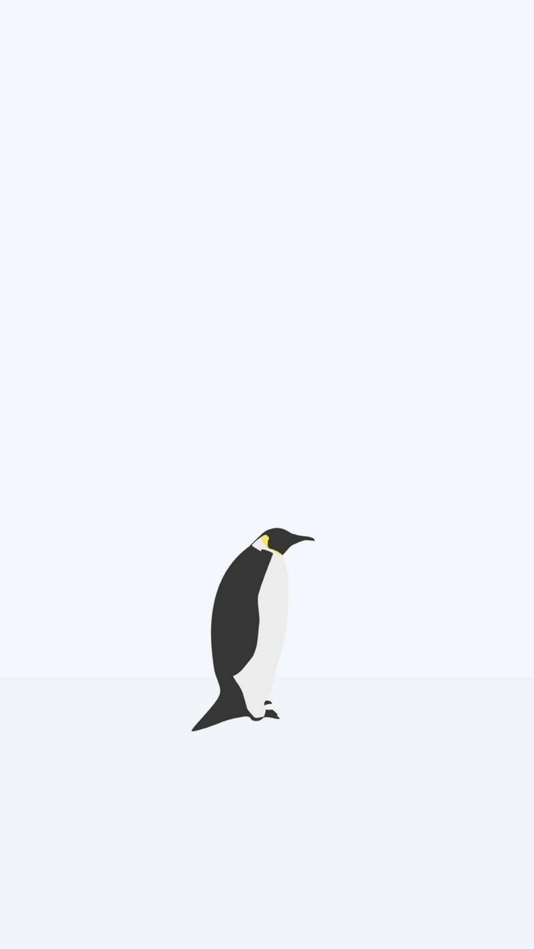 1080x1920 Free download Penguin Check out more Minimal Animals Wallpaper