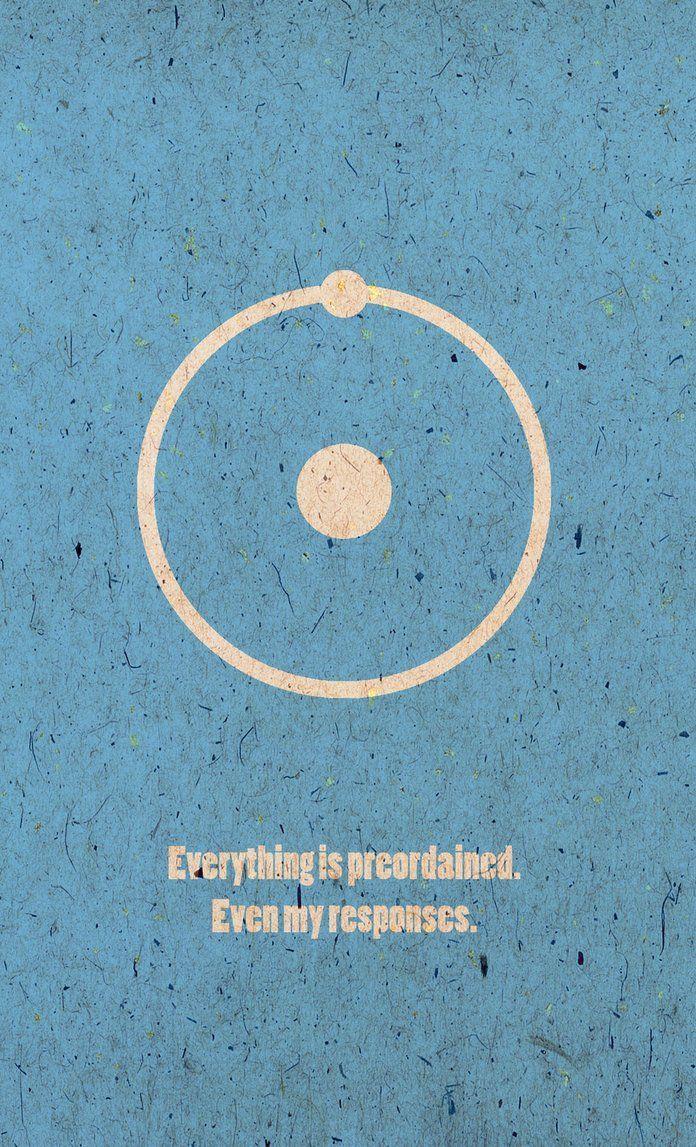 696x1147 Dr Manhattan Minimalist Wallpaper