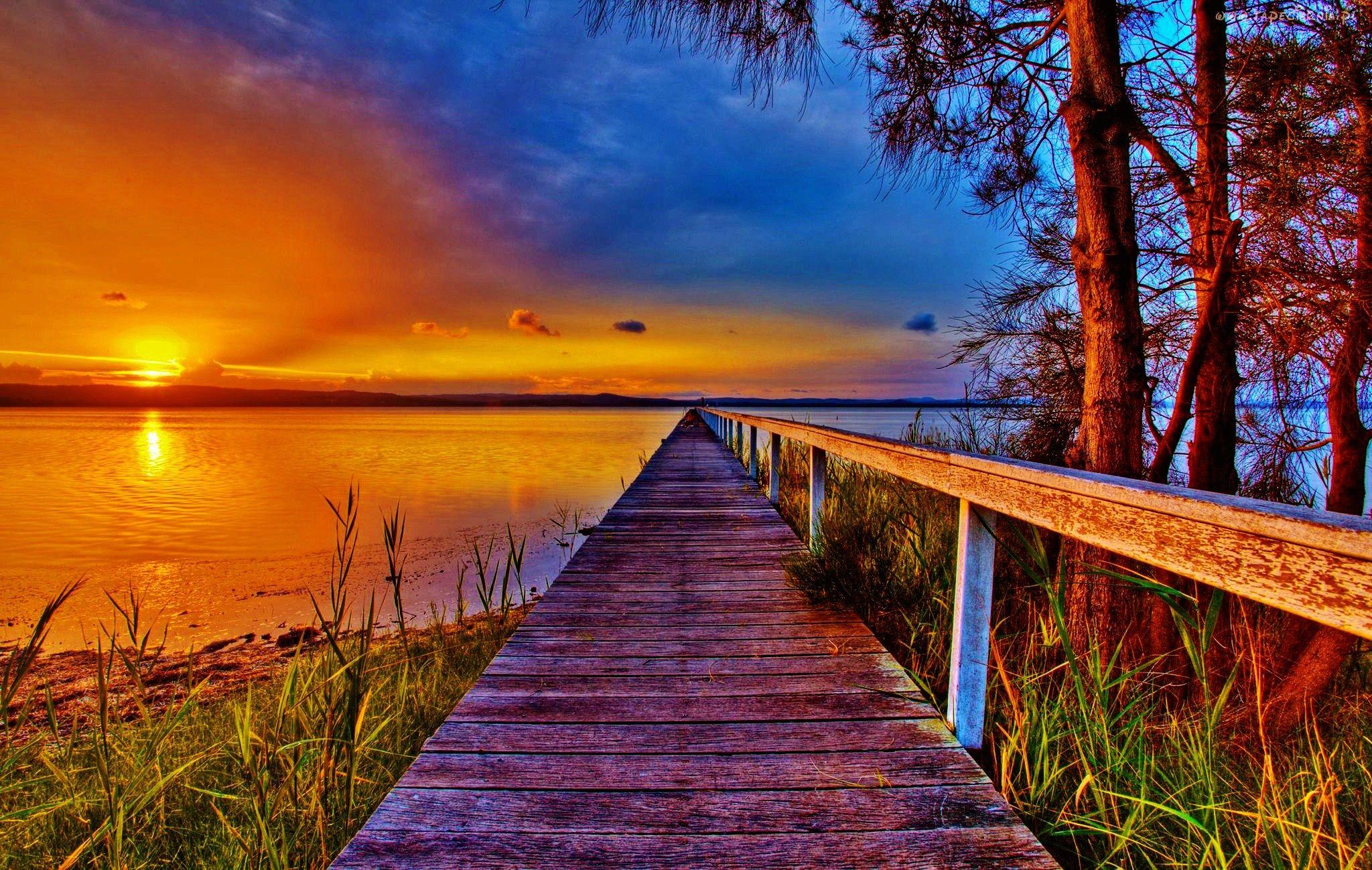 Colorful Boardwalk Wallpapers - Top Free Colorful Boardwalk Backgrounds ...