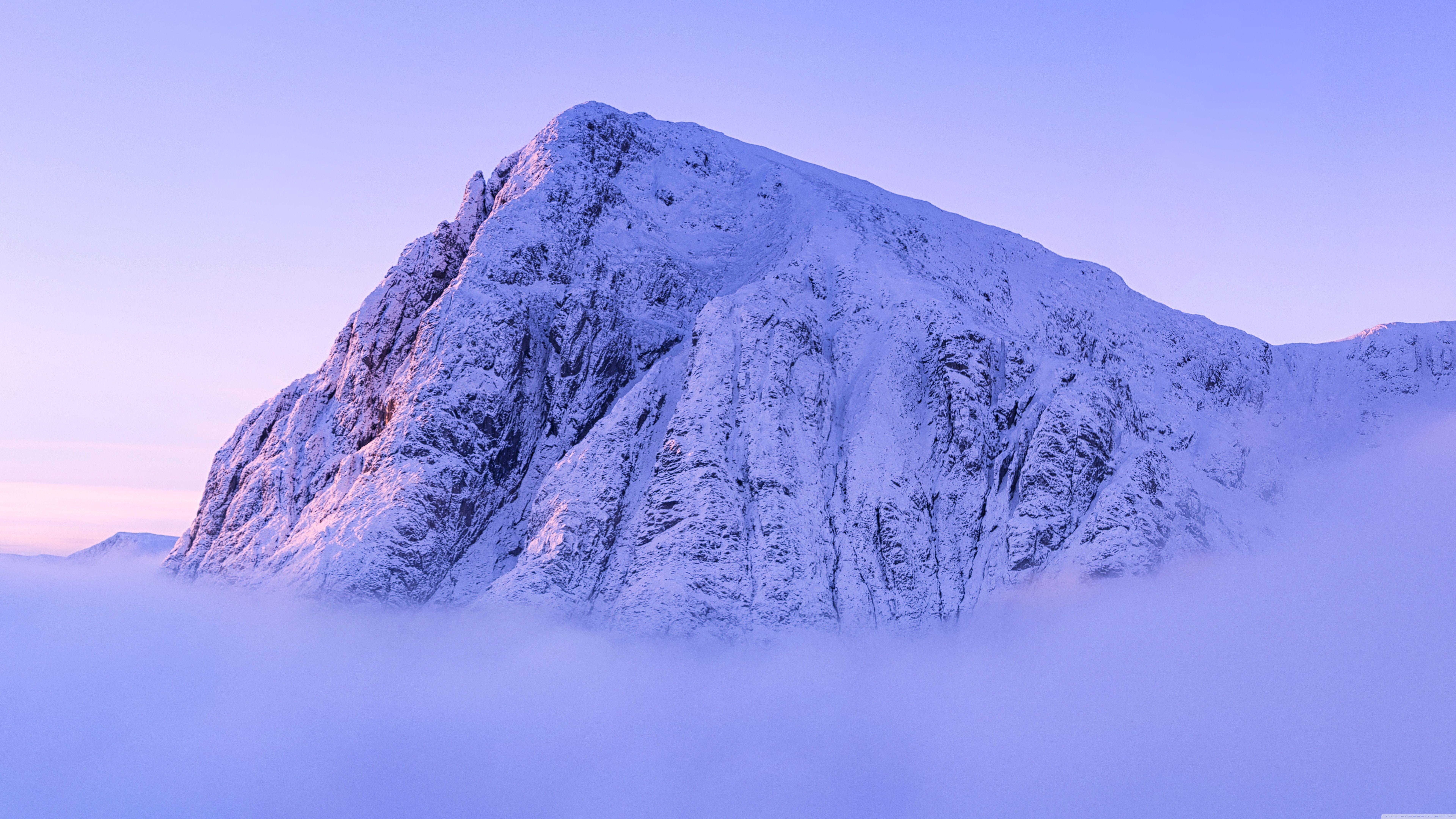 7680x4320 Mountain Peak Mist Photography ❤ Hình nền máy tính để bàn HD 4K