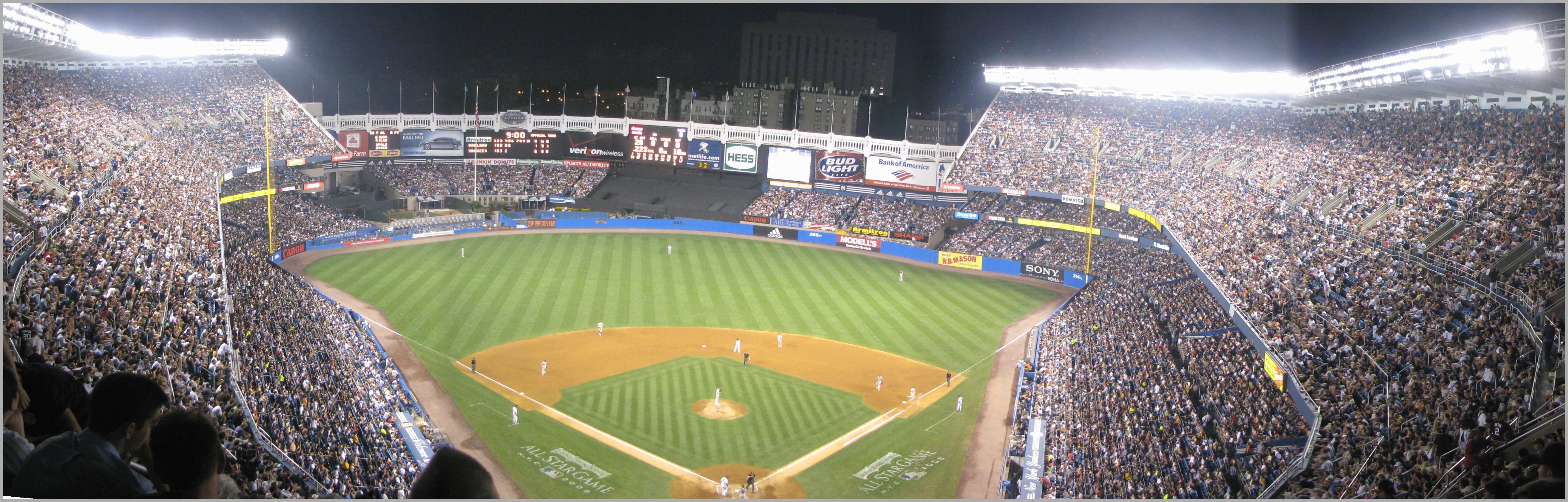 5281x1692 Yankee Stadium Wallpaper Mural Great Bronx Stadium
