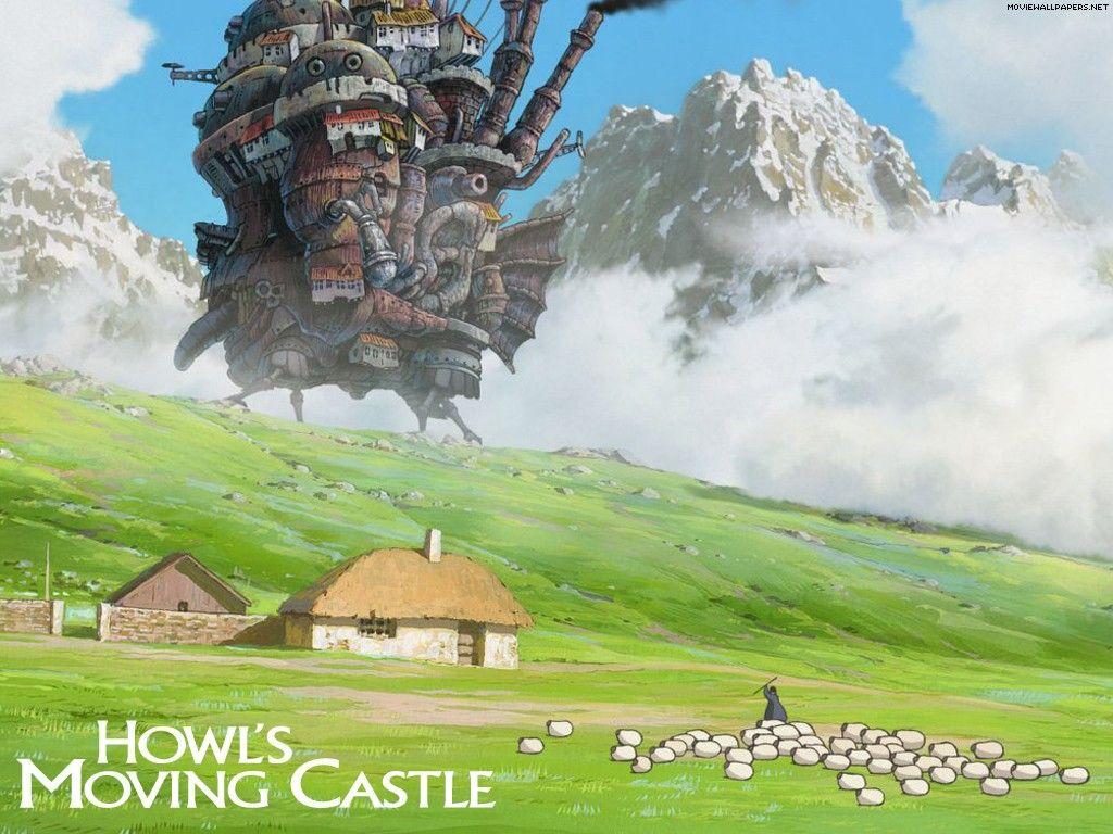 1024x768 Howl Moving Castle HD Wallpaper HD Wallpaper