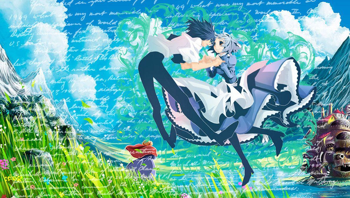 1190x672 Free download Howls moving castle wallpaper