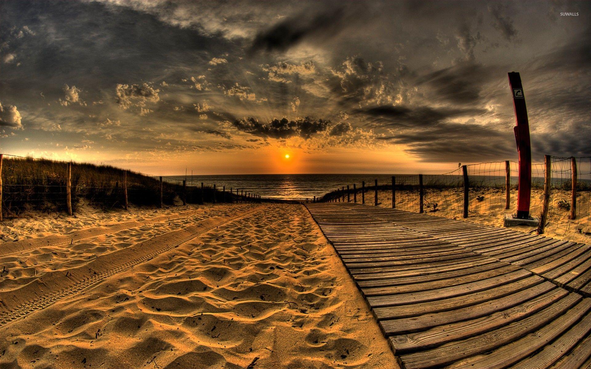 Boardwalk at Ocean Sunset Wallpapers - Top Free Boardwalk at Ocean Sunset Backgrounds