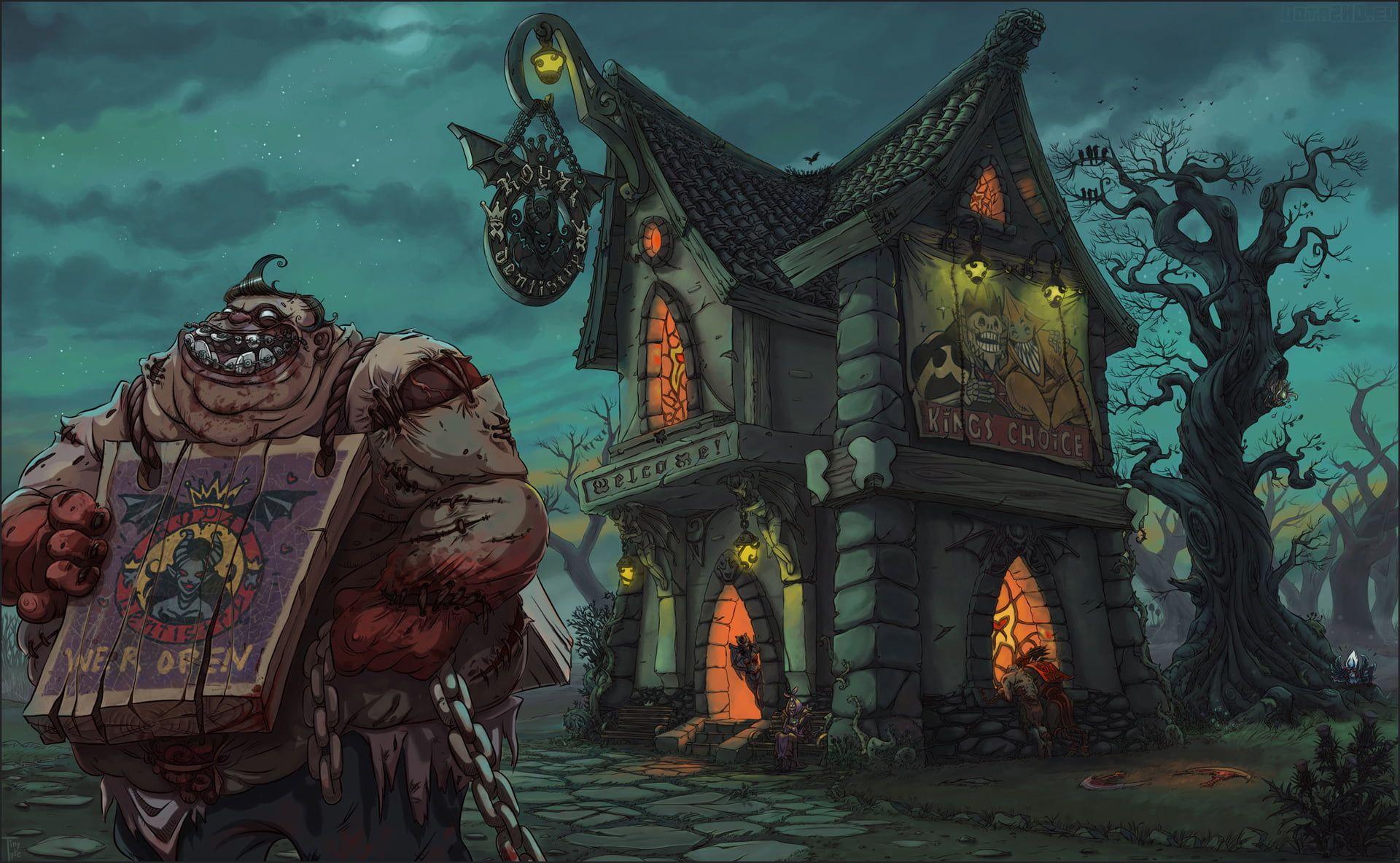 1920x1184 Pudge holding signage HD wallpaper
