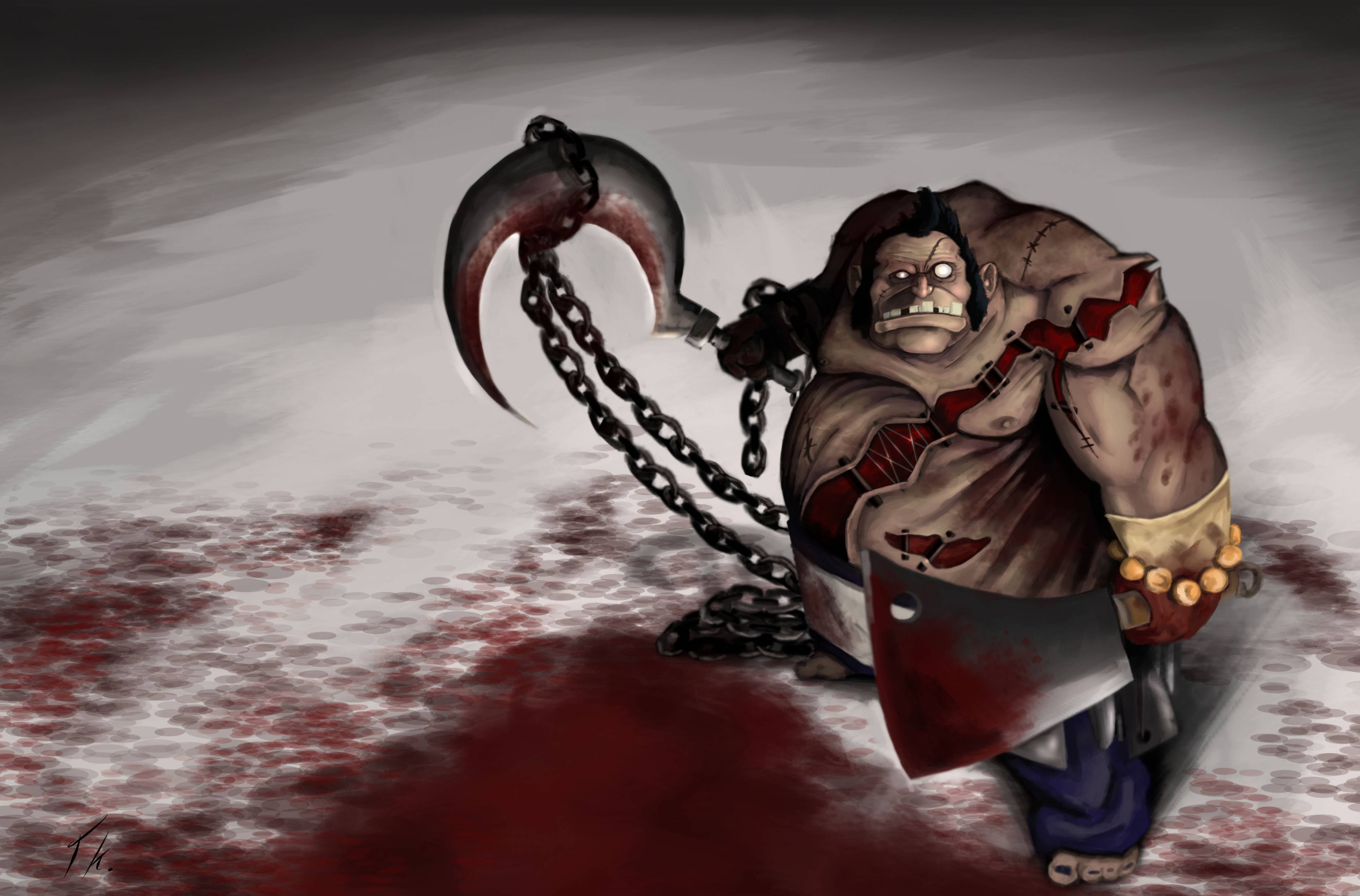 3999x2635 Wallpaper Of Pudge, Dota Art Background & HD Image 2
