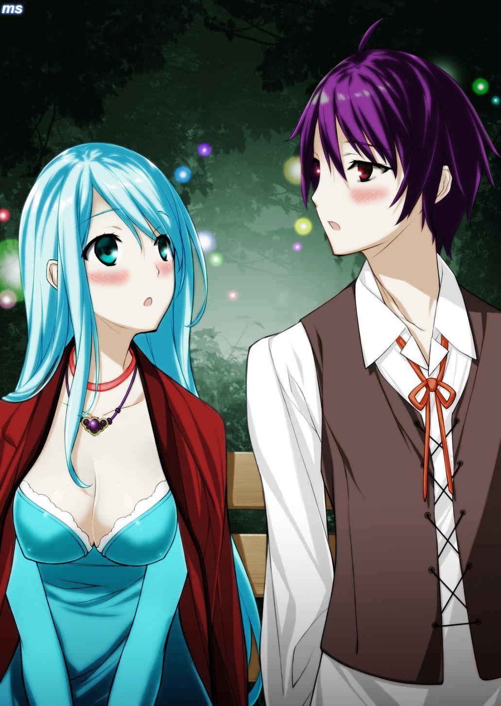 1031x1453 Cecily e Shin! será que vai??. Anime, Casal e Magia