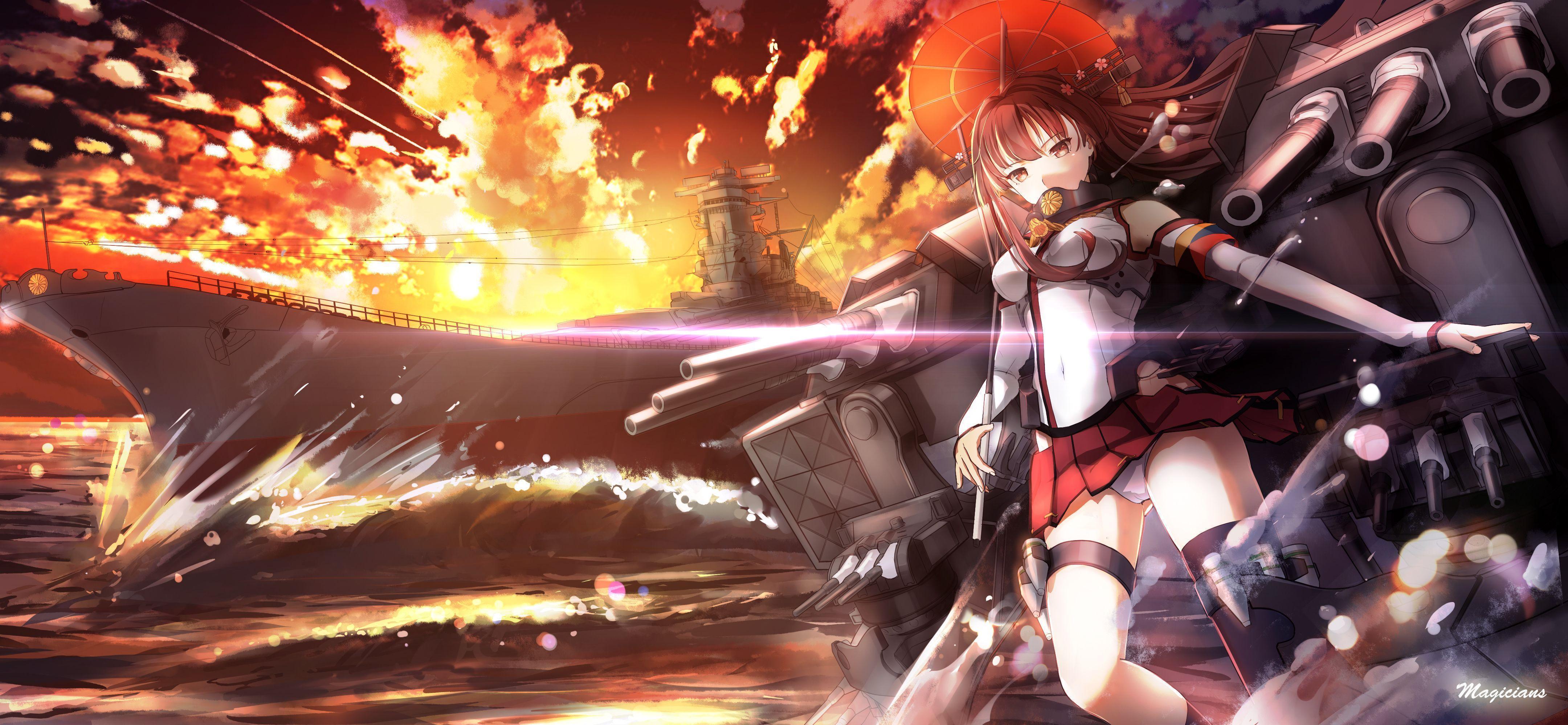 New Kantai Collection Kan Colle Anime Characters  Character Designs  Revealed  Otaku Tale