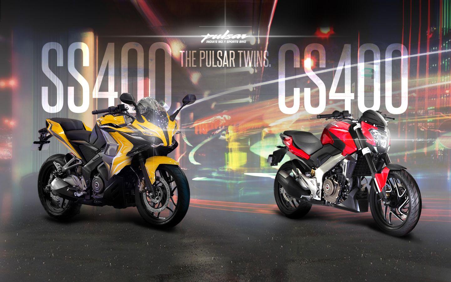 1440x900 Official Wallpaper' of Bajaj Pulsar SS400 and CS400