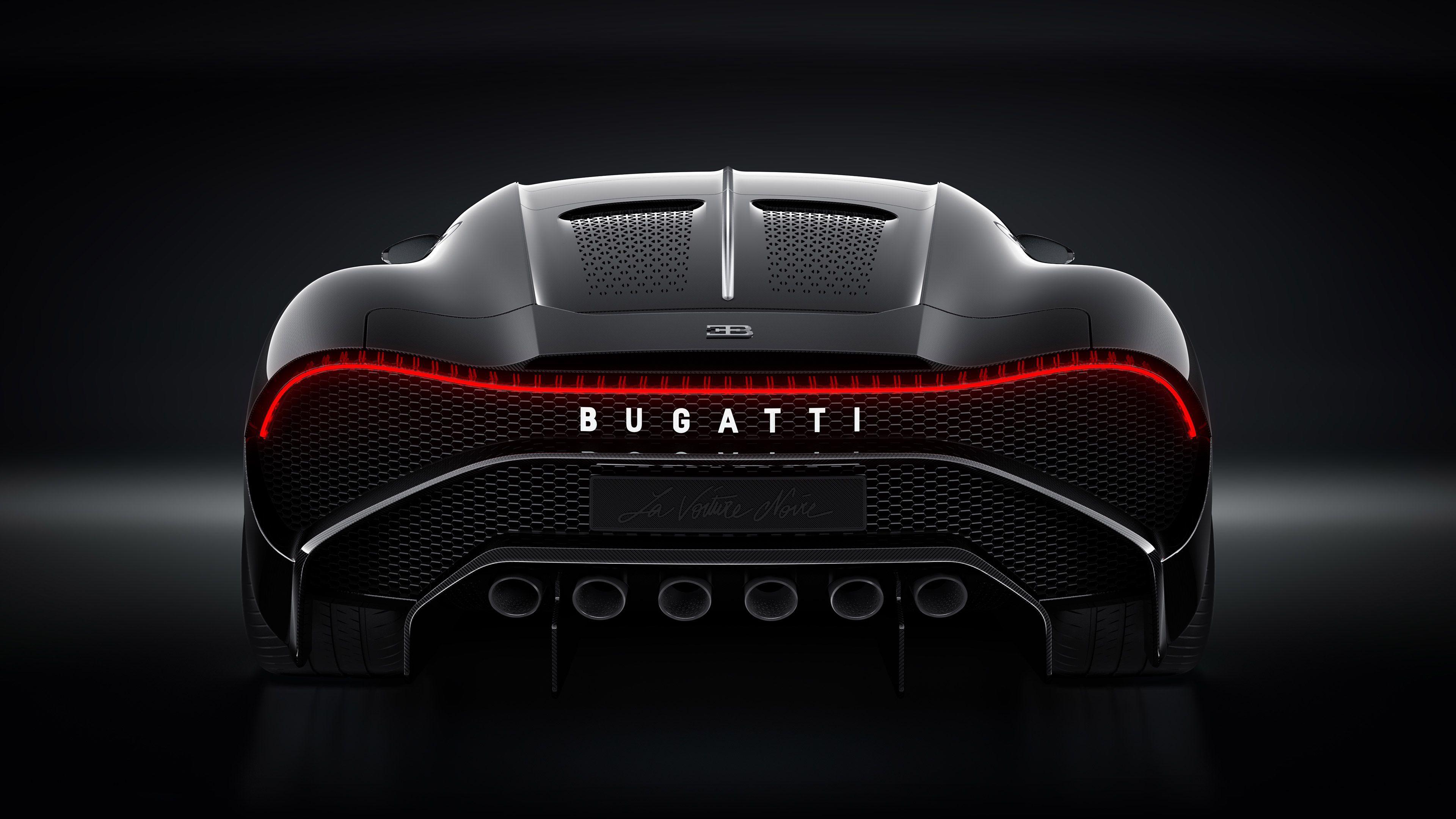 3840x2160 Bugatti La Voiture Noire Rear 2019 bugatti wallpaper 4k, Bugatti