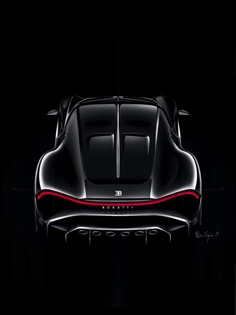 768x1024 Bugatti La Voiture Noire high resolution car image